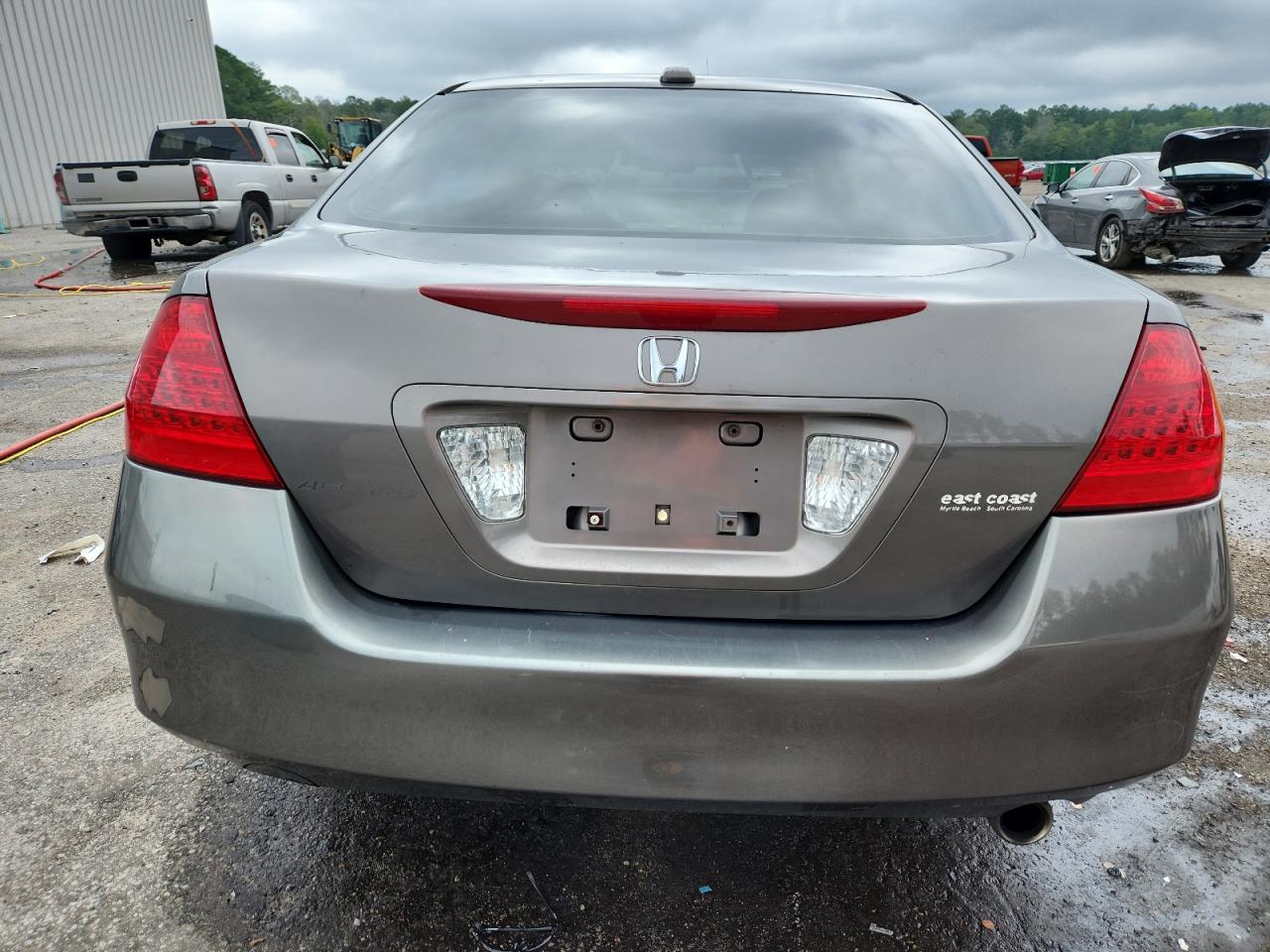 2007 Honda Accord Ex Brown vin: 1HGCM56857A141096
