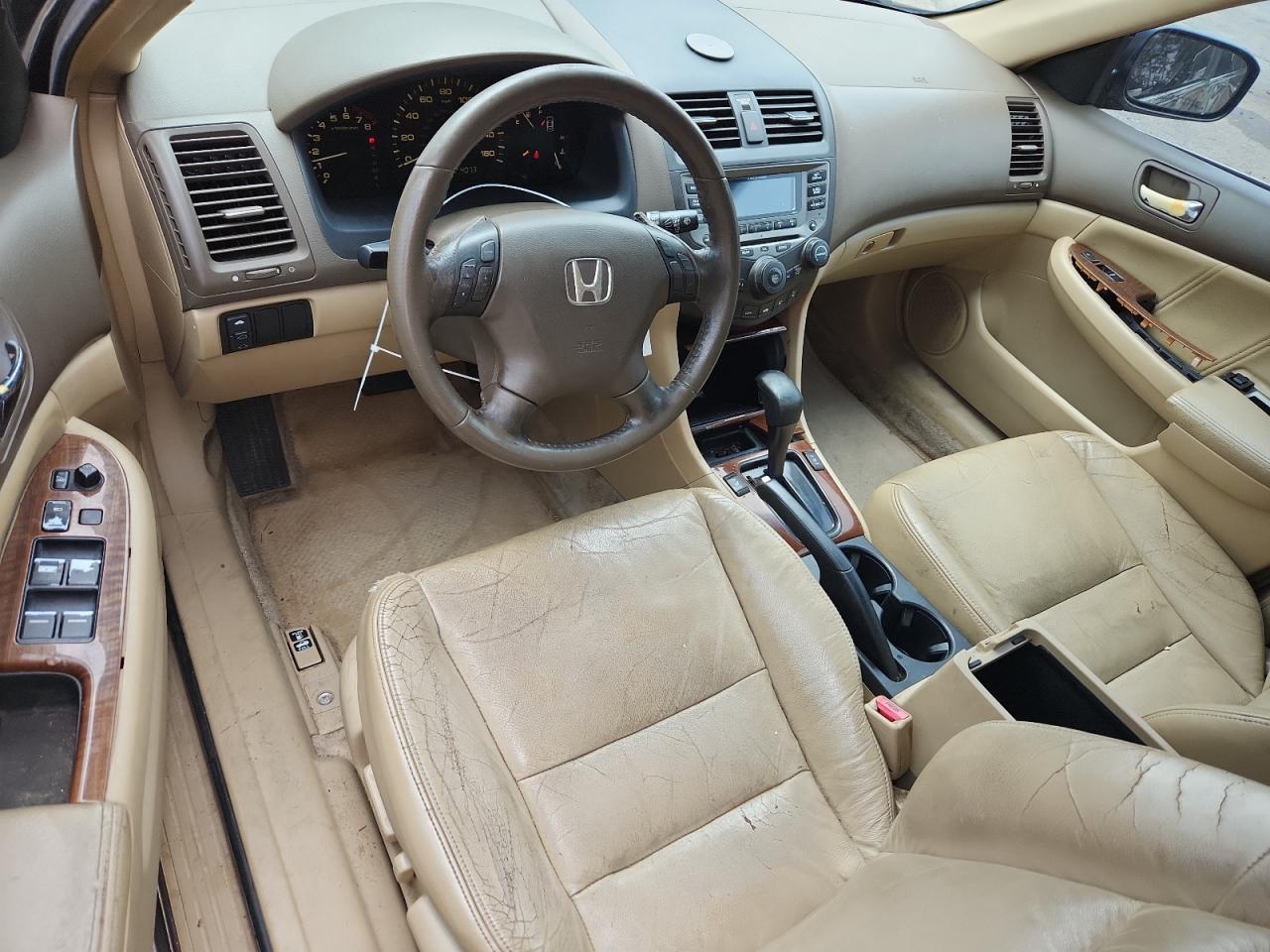 2007 Honda Accord Ex Brown vin: 1HGCM56857A141096