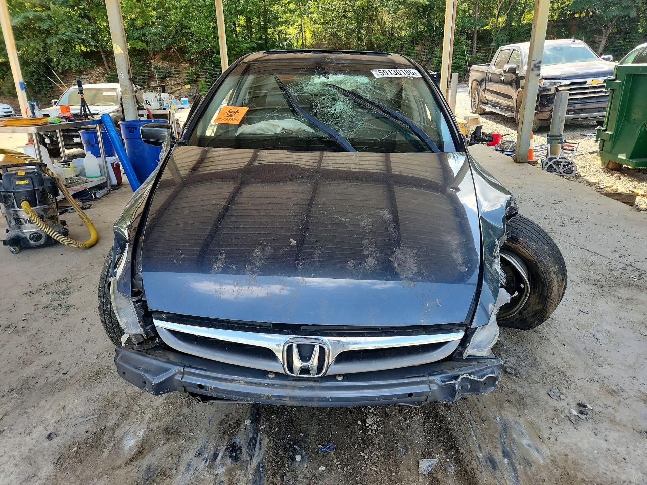 2007 Honda Accord Ex Charcoal vin: 1HGCM56857A196809