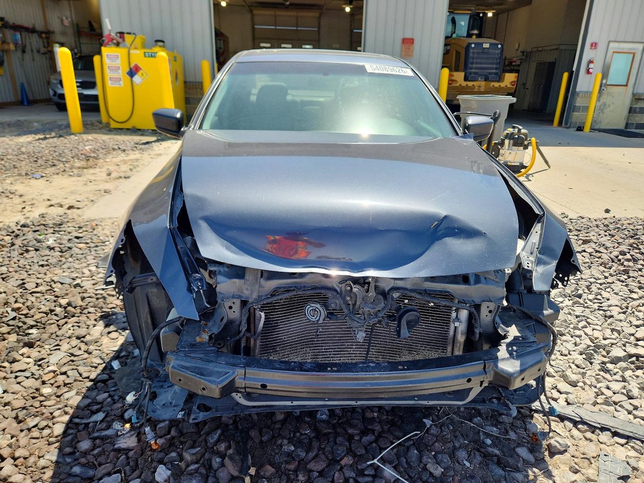 2007 Honda Accord Ex Gray vin: 1HGCM56857A208845