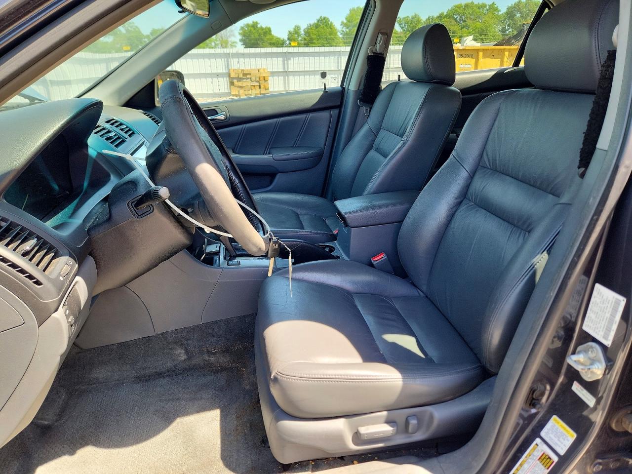 2007 Honda Accord Ex Gray vin: 1HGCM56857A208845