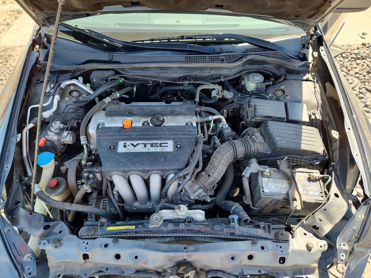 2007 Honda Accord Ex Gray vin: 1HGCM56857A208845
