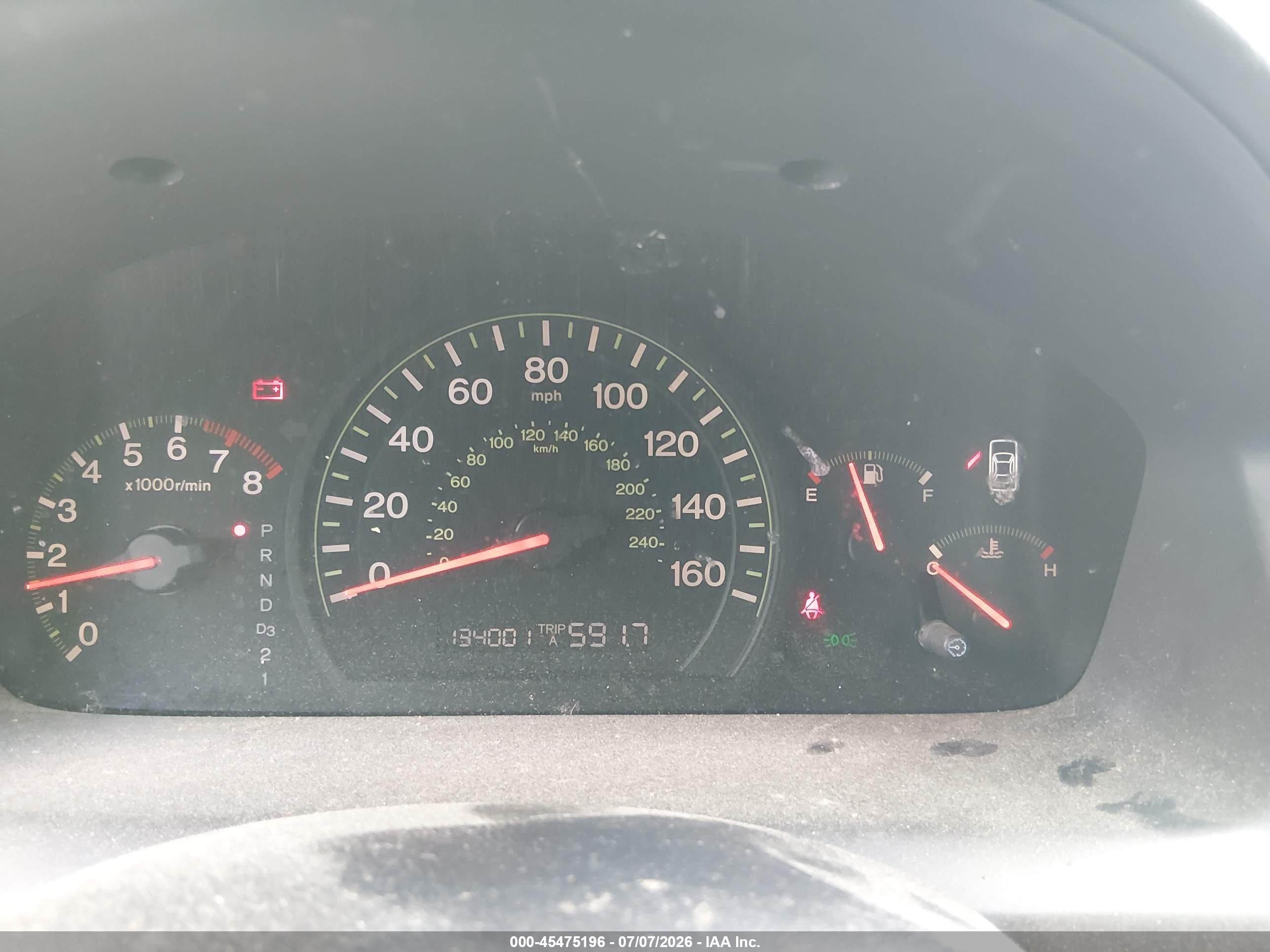 2004 Honda Accord 2.4 Ex Red vin: 1HGCM56864A027183