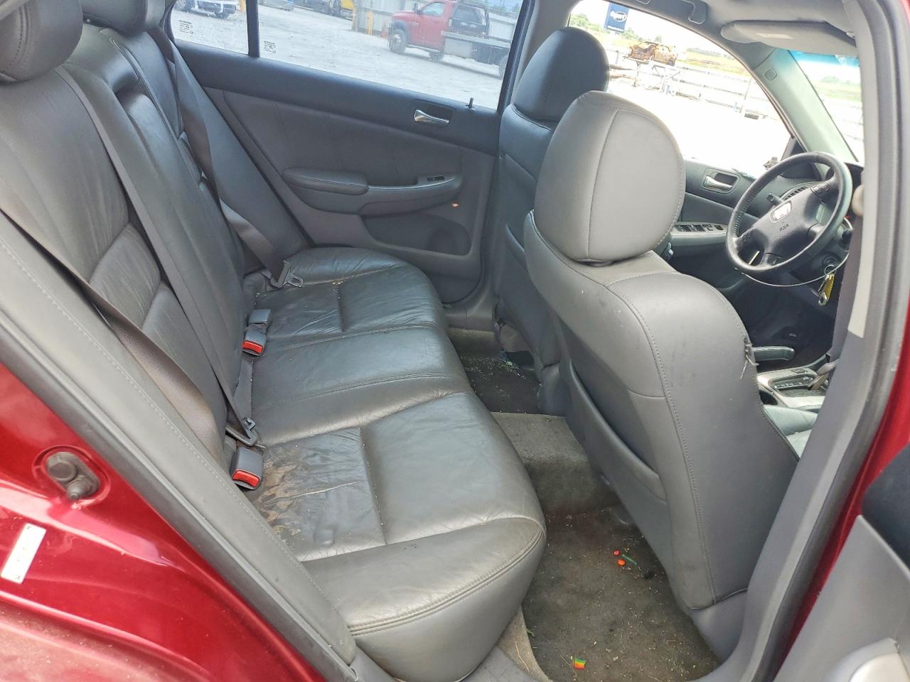 2004 Honda Accord Ex Бордовый vin: 1HGCM56864A049135