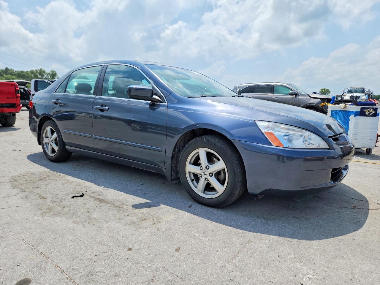 2004 Honda Accord Ex Blue vin: 1HGCM56864A052262