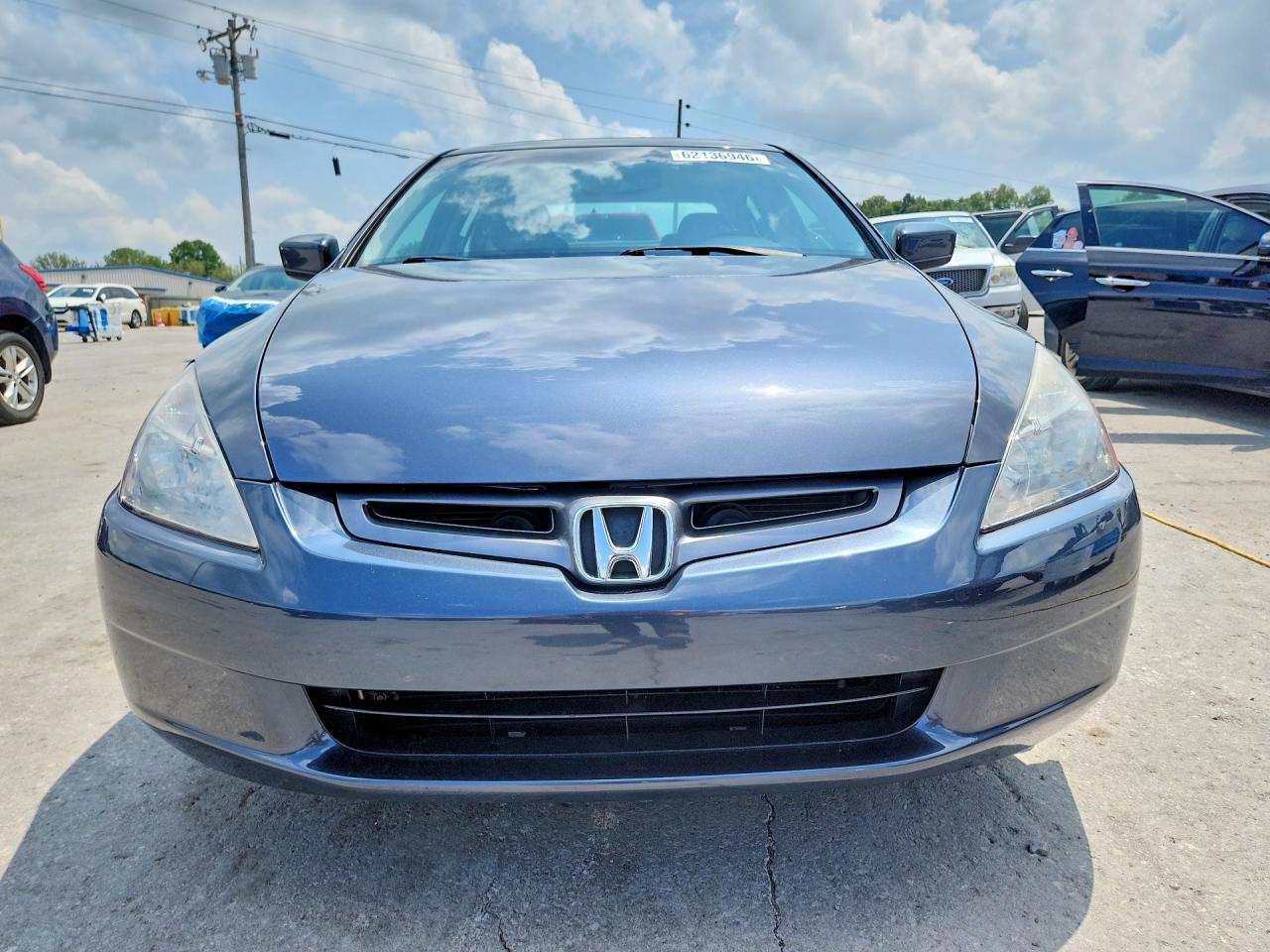 2004 Honda Accord Ex Blue vin: 1HGCM56864A052262