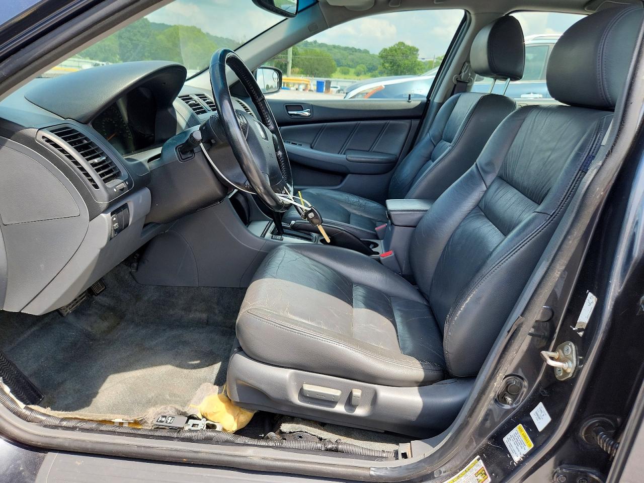 2004 Honda Accord Ex Blue vin: 1HGCM56864A052262