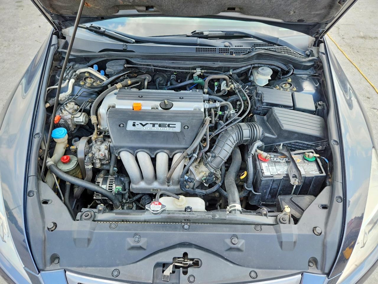 2004 Honda Accord Ex Blue vin: 1HGCM56864A052262