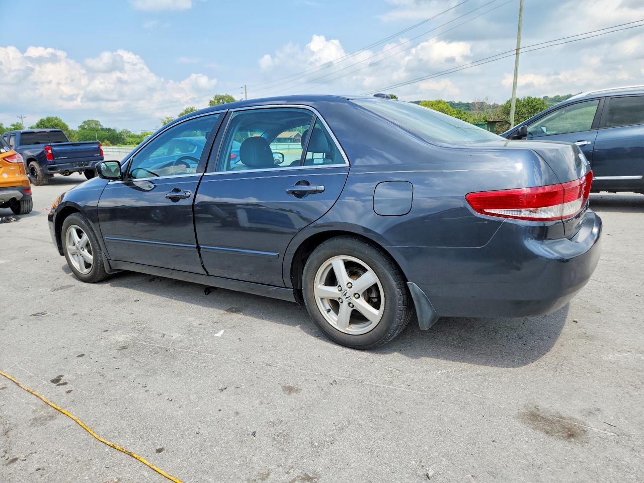2004 Honda Accord Ex Blue vin: 1HGCM56864A052262