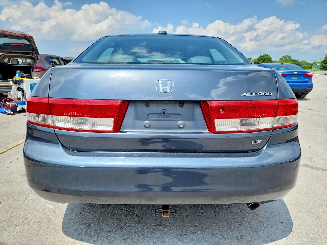 2004 Honda Accord Ex Blue vin: 1HGCM56864A052262