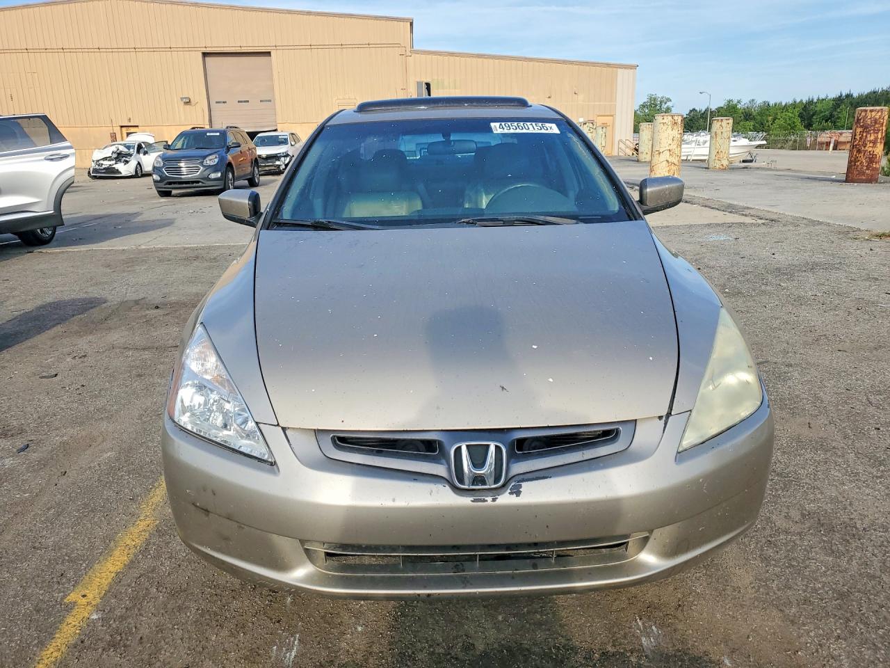 2005 Honda Accord Ex Tan vin: 1HGCM56865A123946