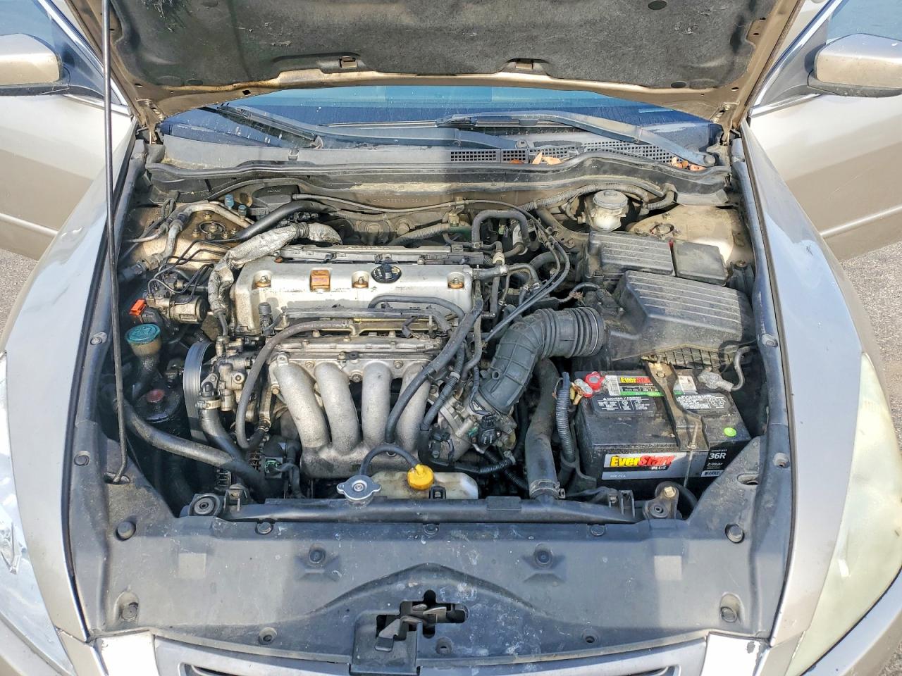 2005 Honda Accord Ex Tan vin: 1HGCM56865A123946