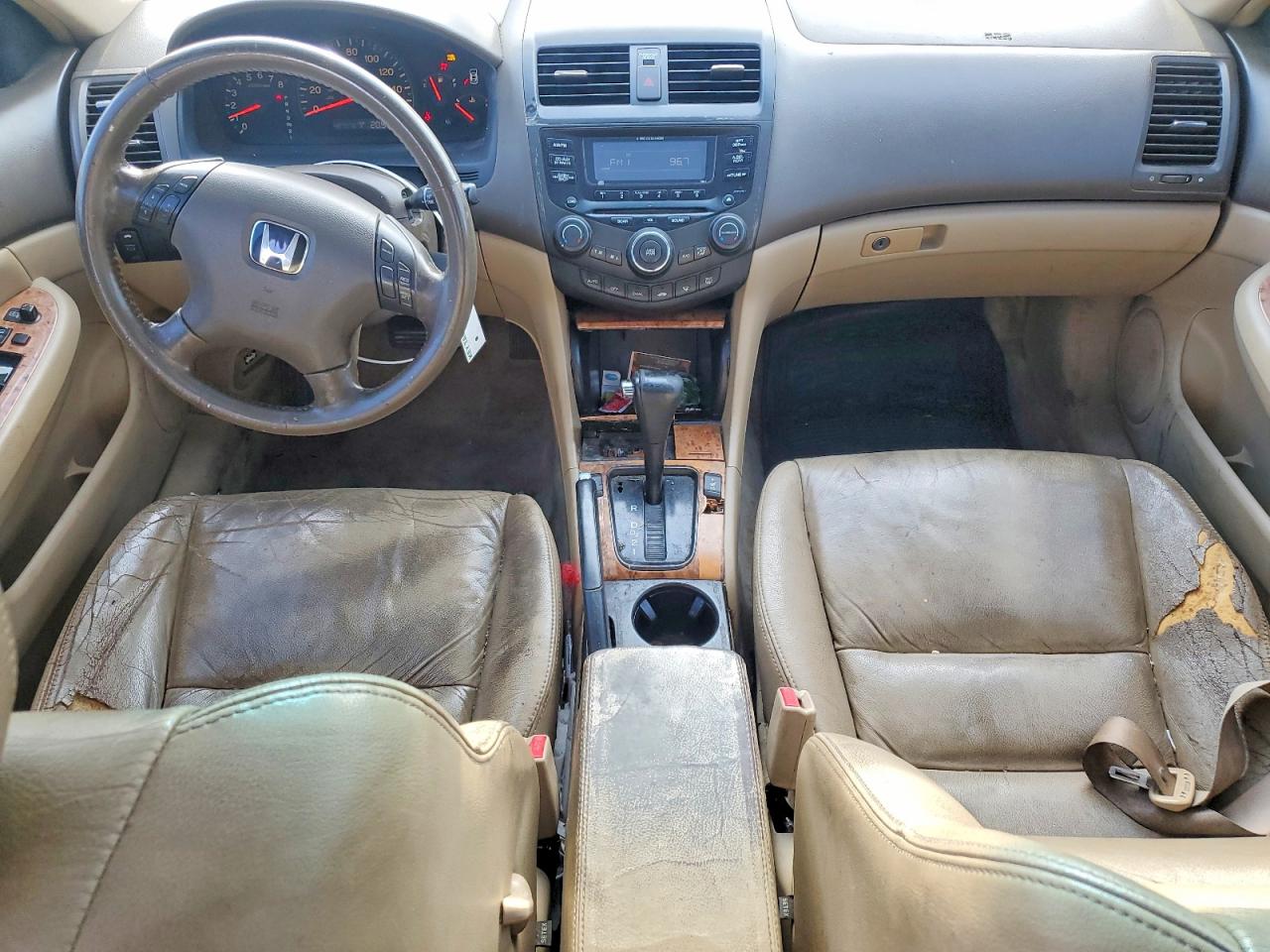 2005 Honda Accord Ex Tan vin: 1HGCM56865A123946