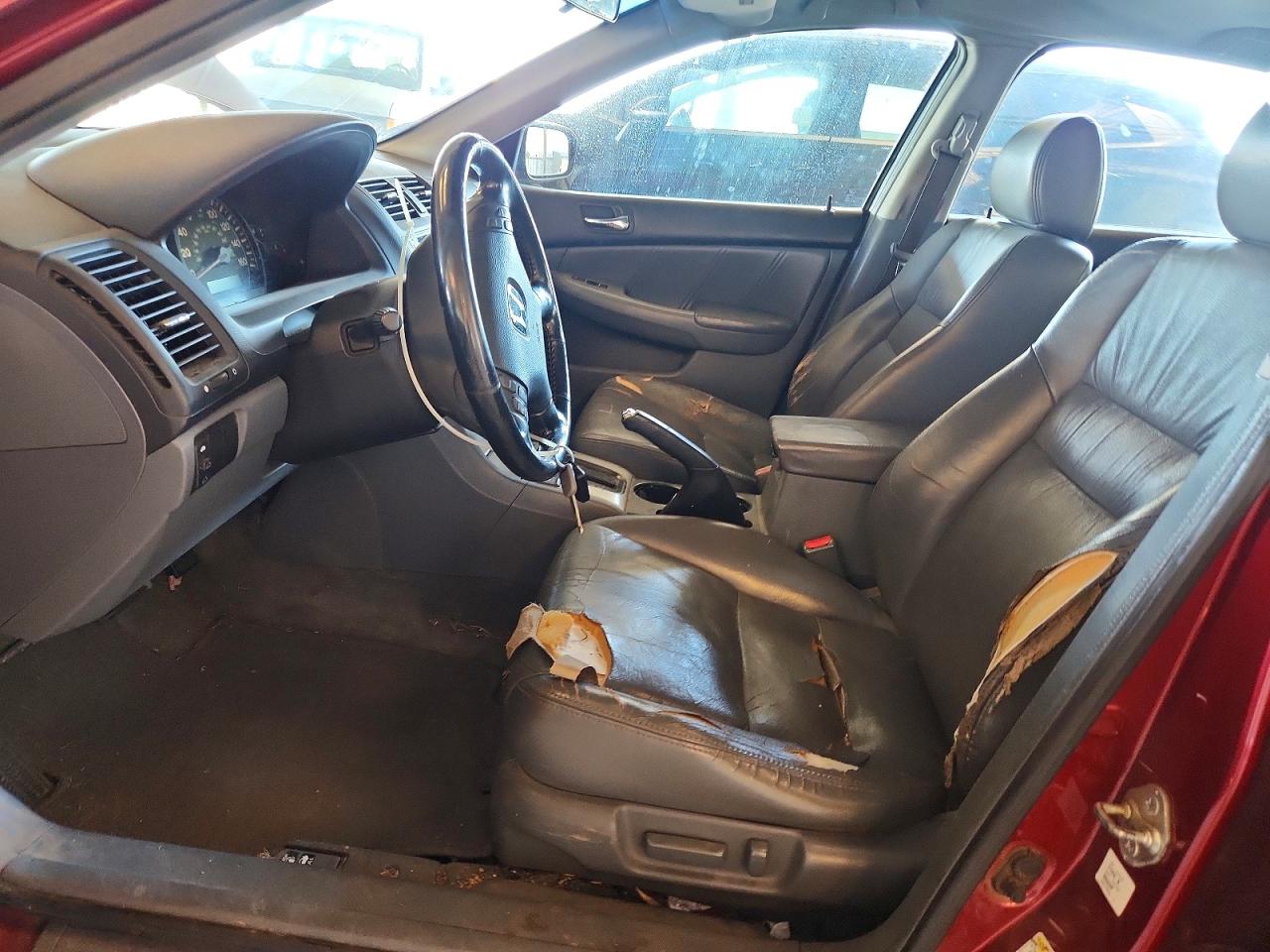2005 Honda Accord Ex Maroon vin: 1HGCM56865A131030