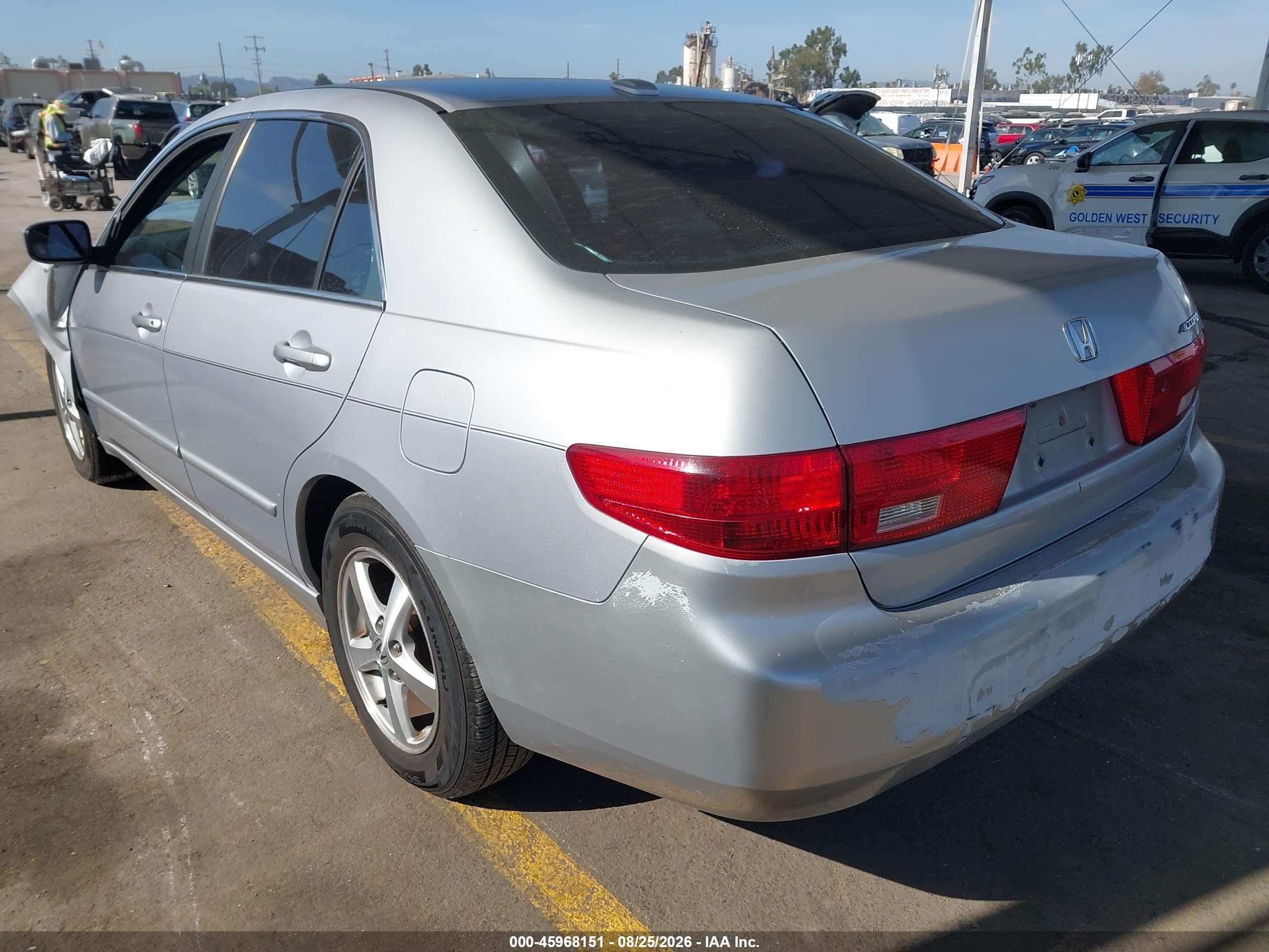 2005 Honda Accord 2.4 Ex Silver vin: 1HGCM56865A149057