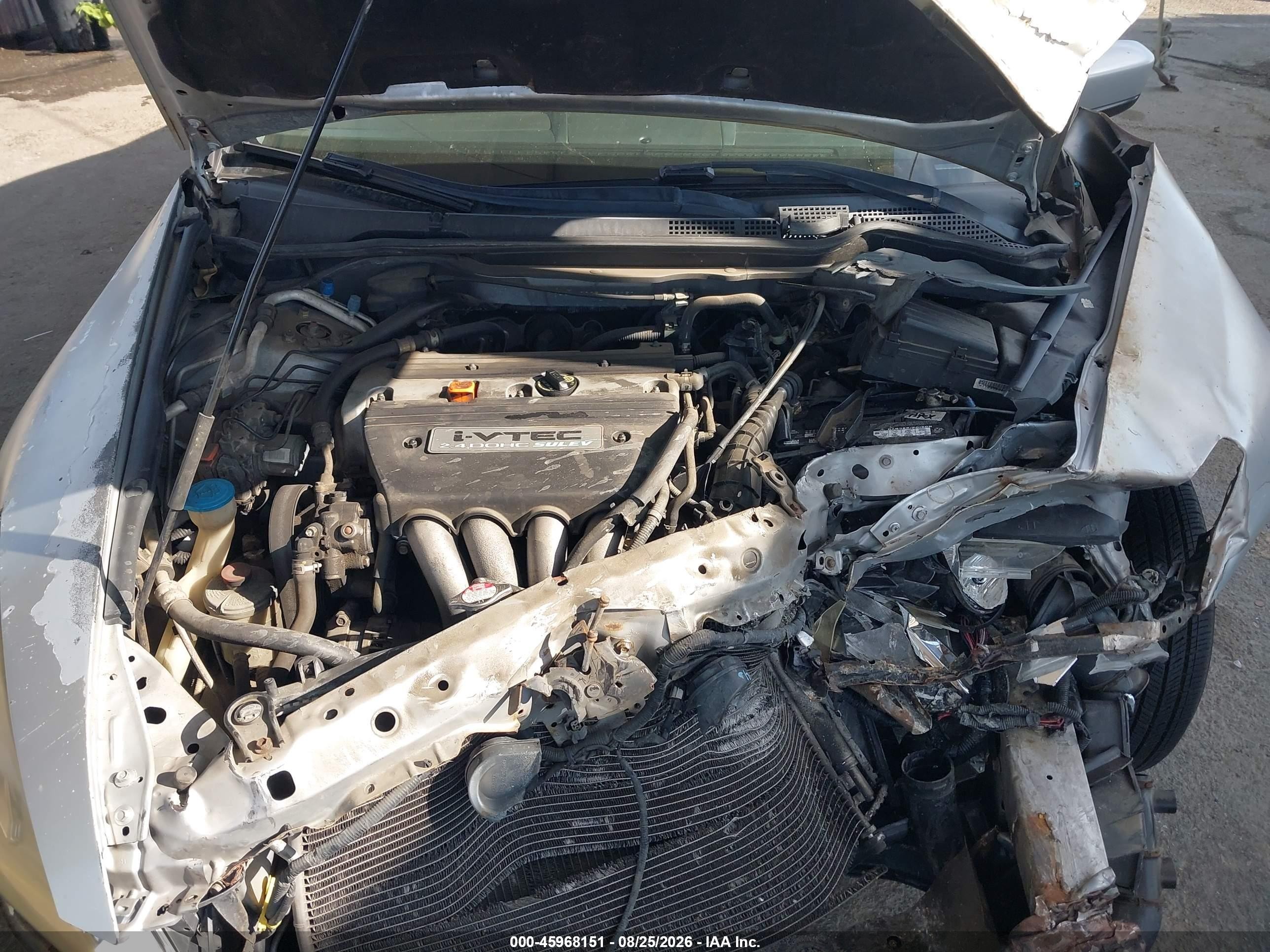 2005 Honda Accord 2.4 Ex Silver vin: 1HGCM56865A149057