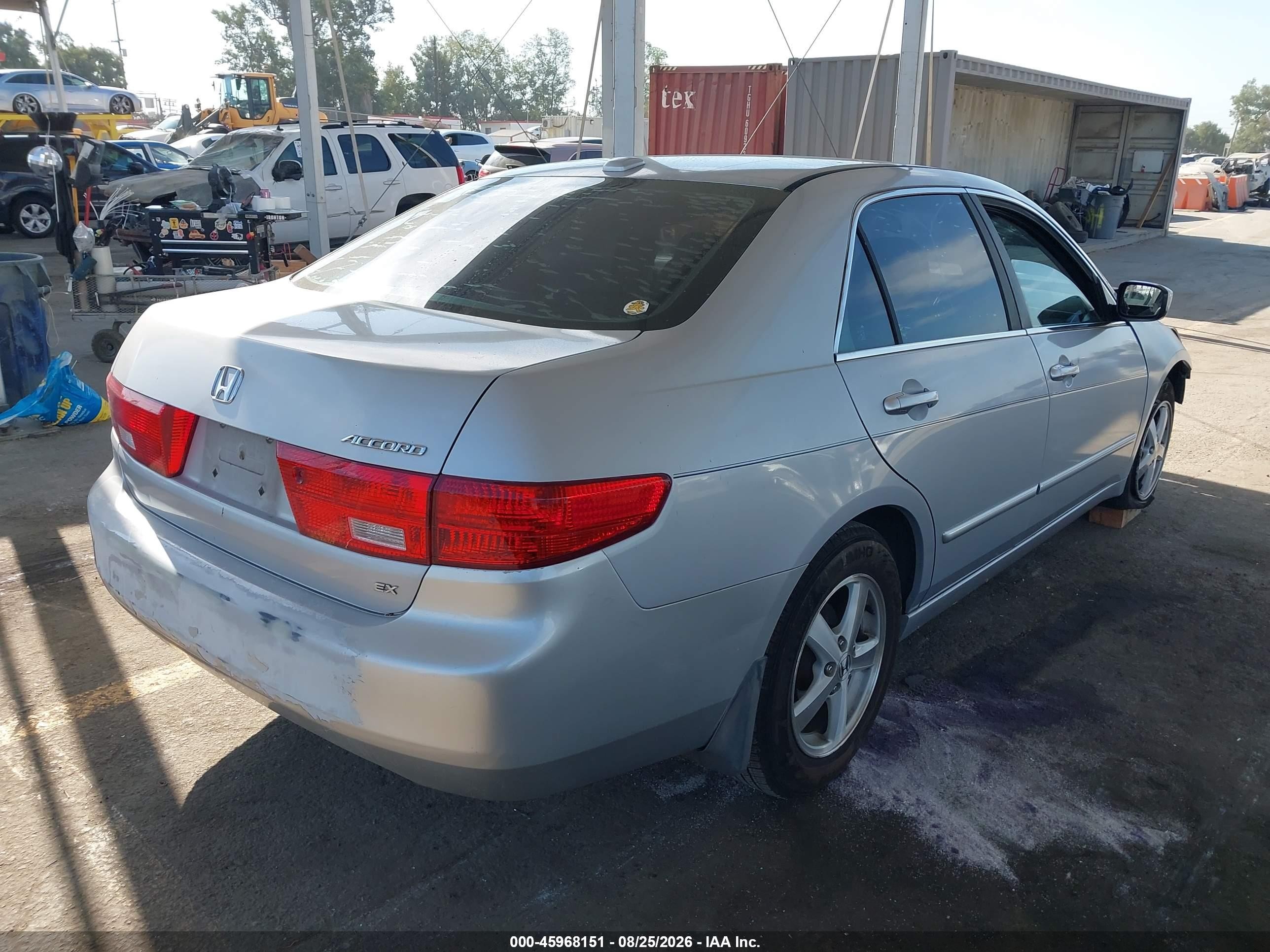 2005 Honda Accord 2.4 Ex Silver vin: 1HGCM56865A149057