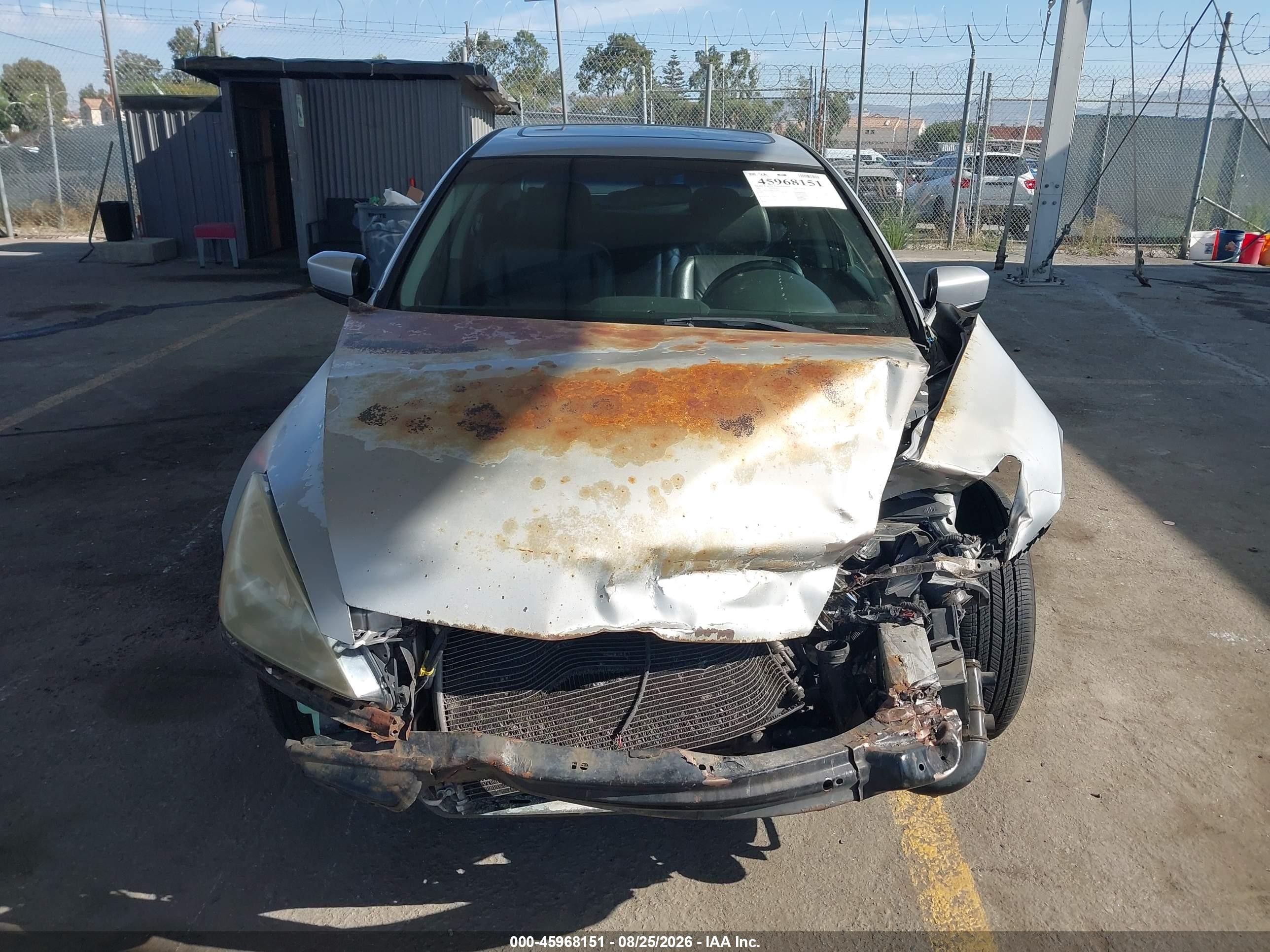 2005 Honda Accord 2.4 Ex Silver vin: 1HGCM56865A149057