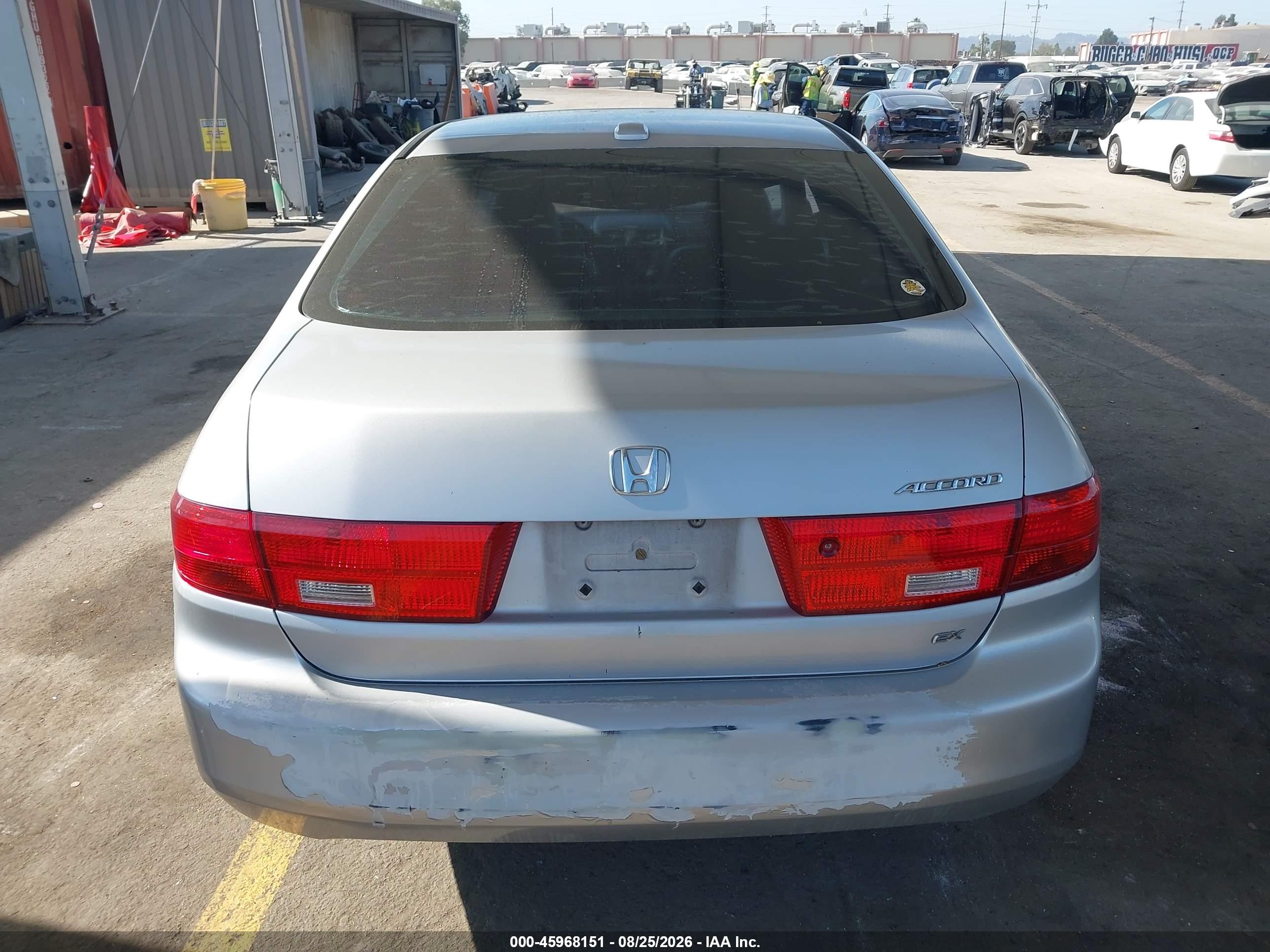 2005 Honda Accord 2.4 Ex Silver vin: 1HGCM56865A149057