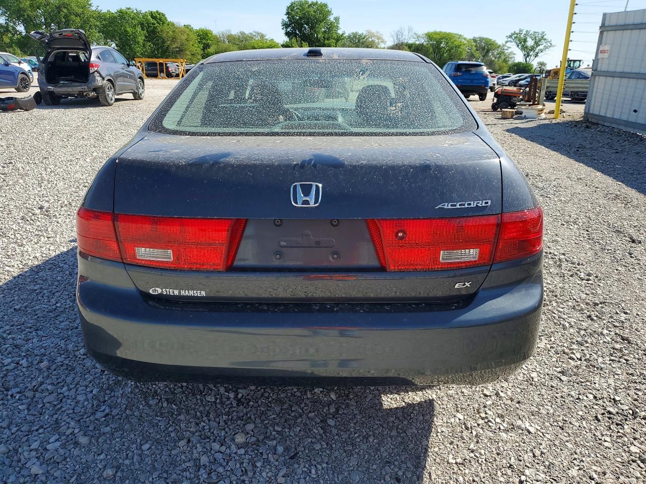 2005 Honda Accord Ex Серый vin: 1HGCM56865A187369