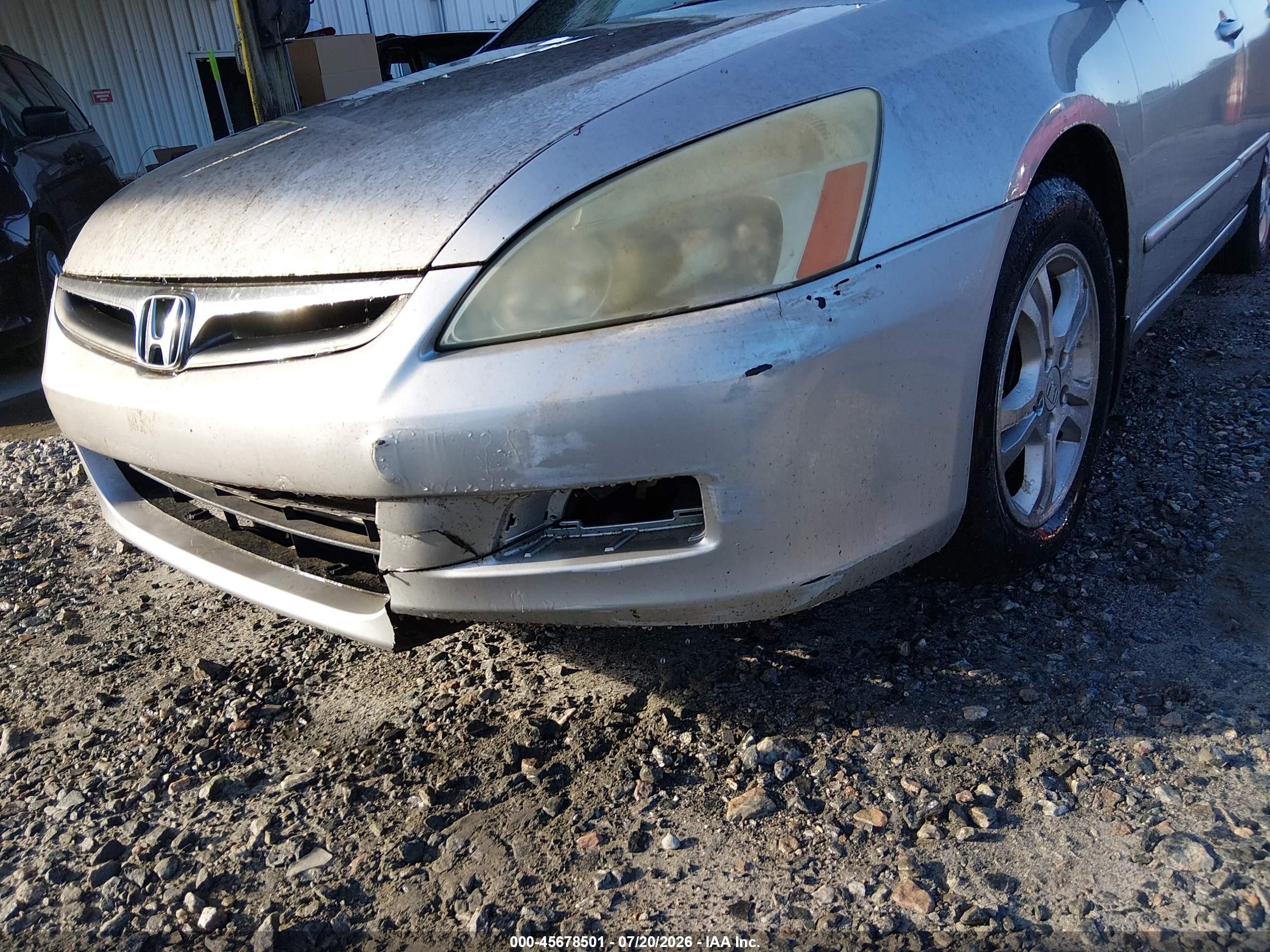 2006 Honda Accord 2.4 Ex Silver vin: 1HGCM56866A058629