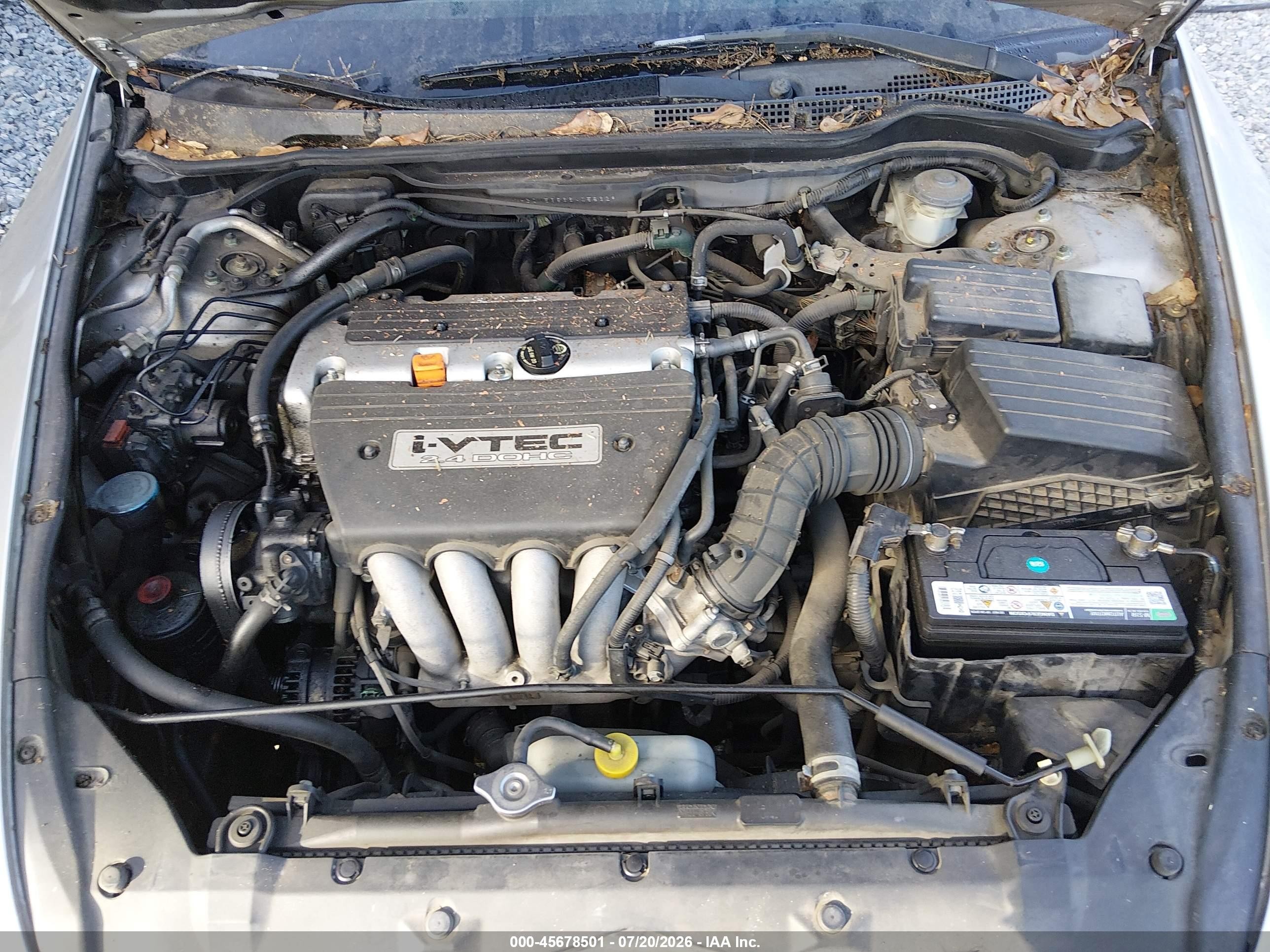 2006 Honda Accord 2.4 Ex Silver vin: 1HGCM56866A058629