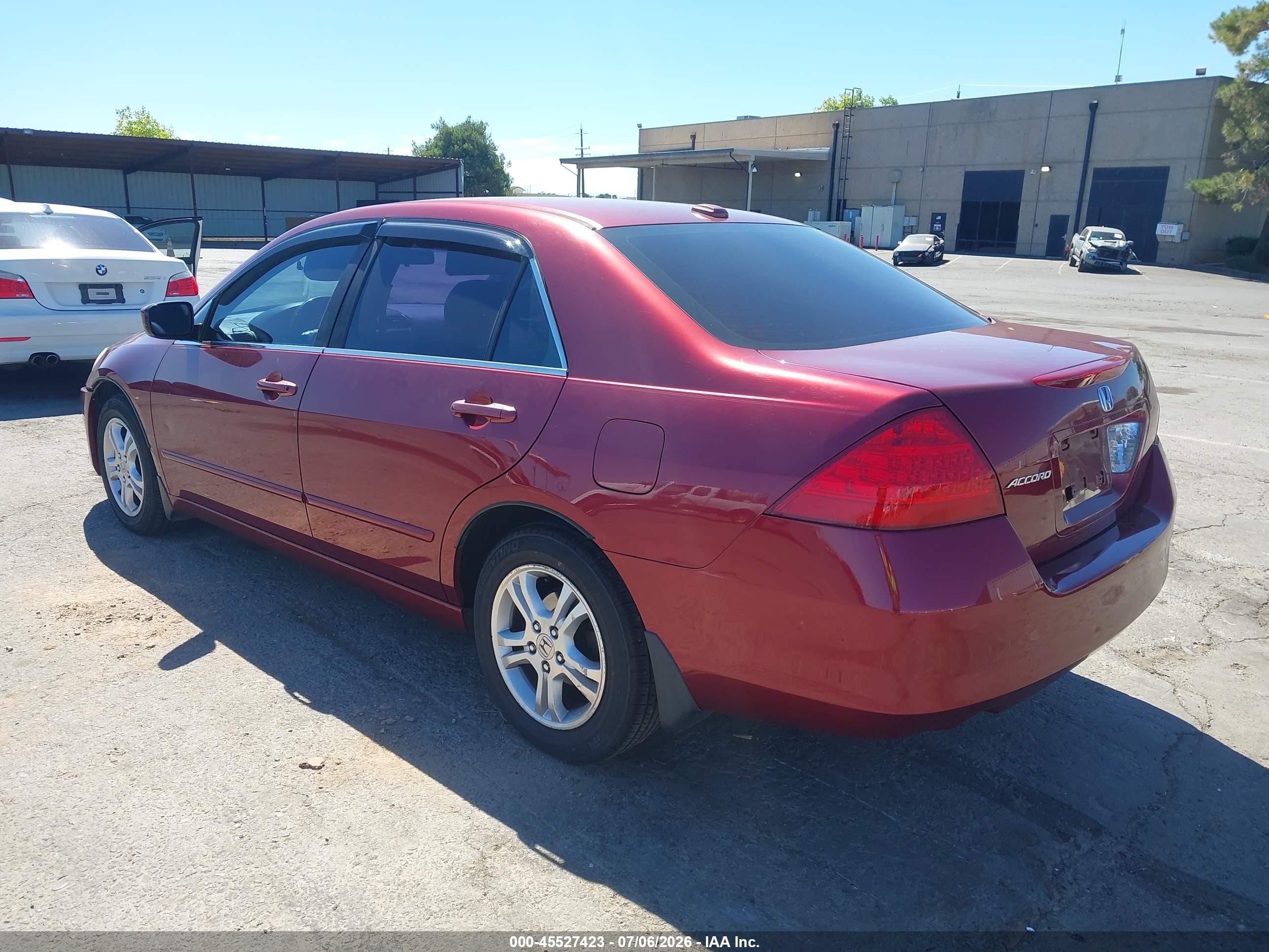 2006 Honda Accord 2.4 Ex Burgundy vin: 1HGCM56866A079481