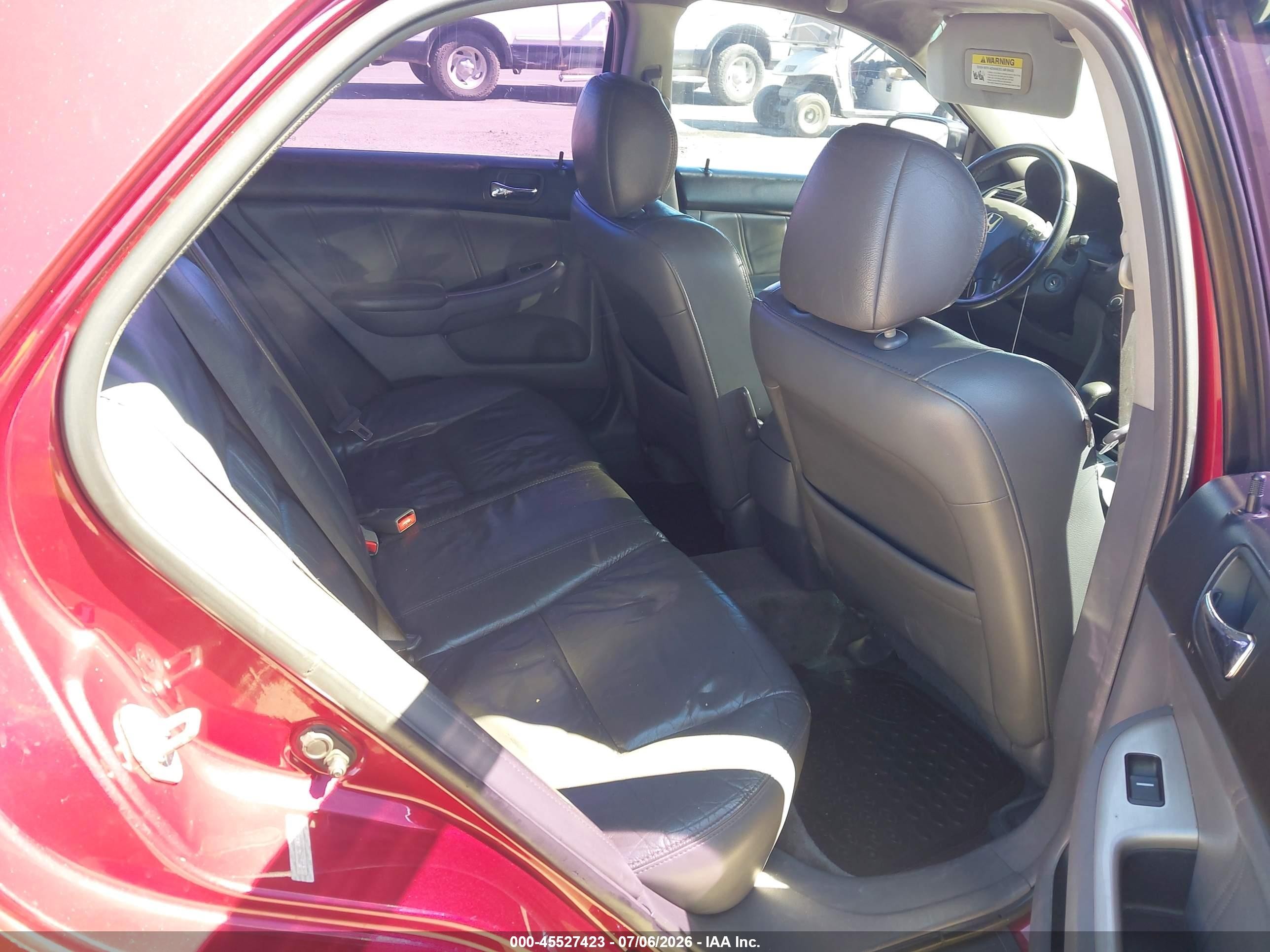 2006 Honda Accord 2.4 Ex Burgundy vin: 1HGCM56866A079481