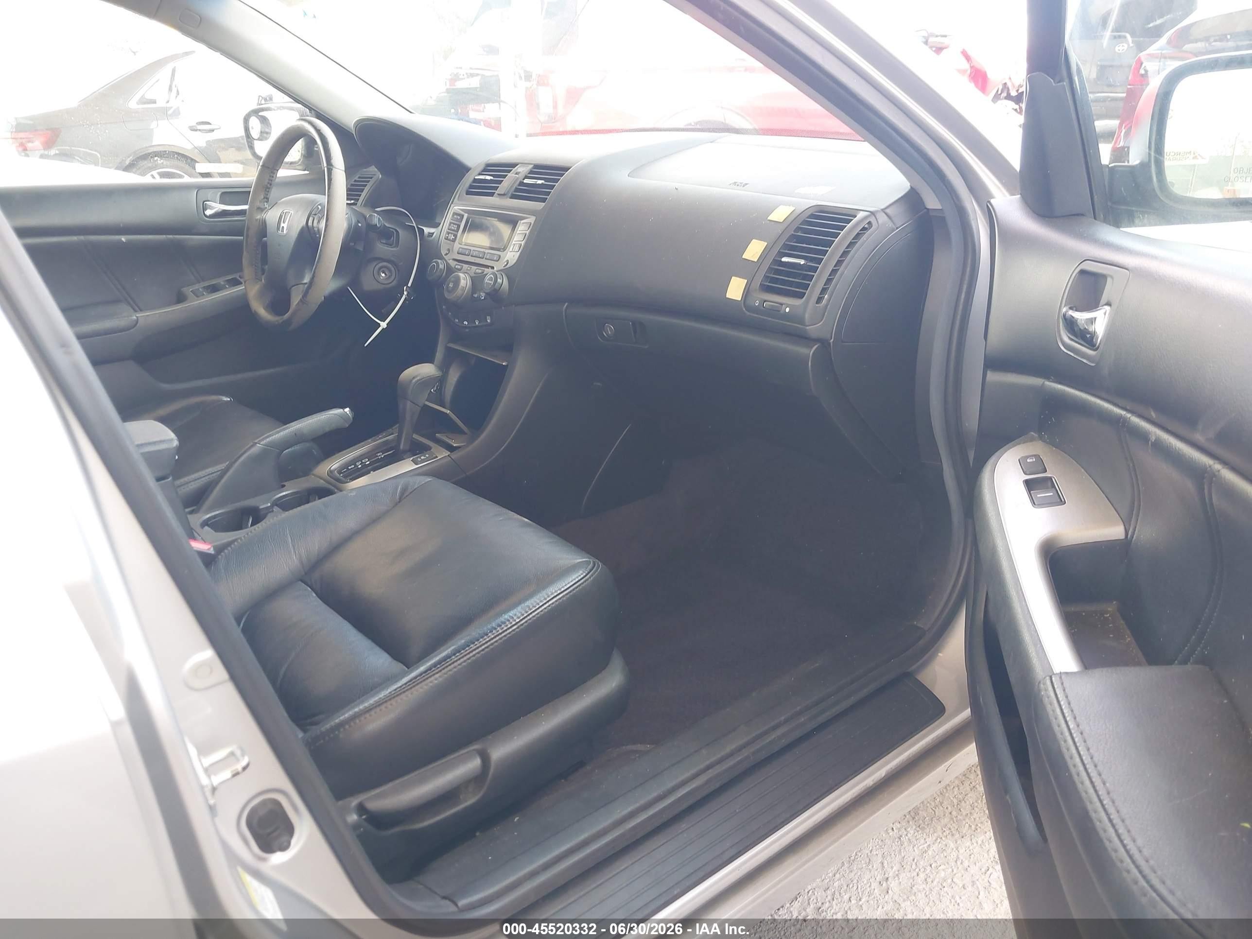 2006 Honda Accord 2.4 Ex Silver vin: 1HGCM56866A095101