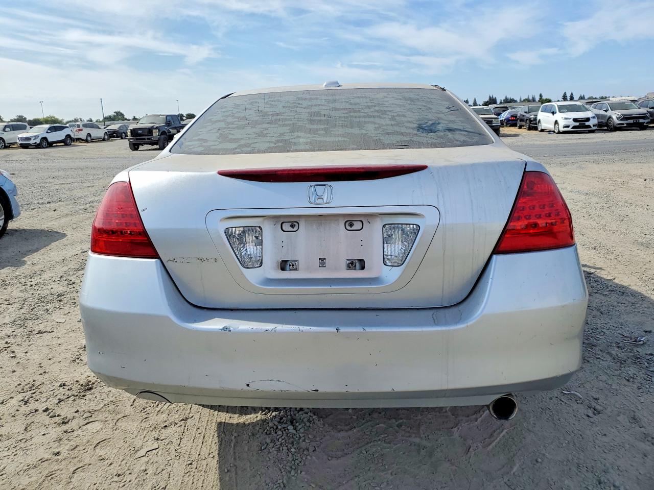 2006 Honda Accord Ex Silver vin: 1HGCM56866A095132
