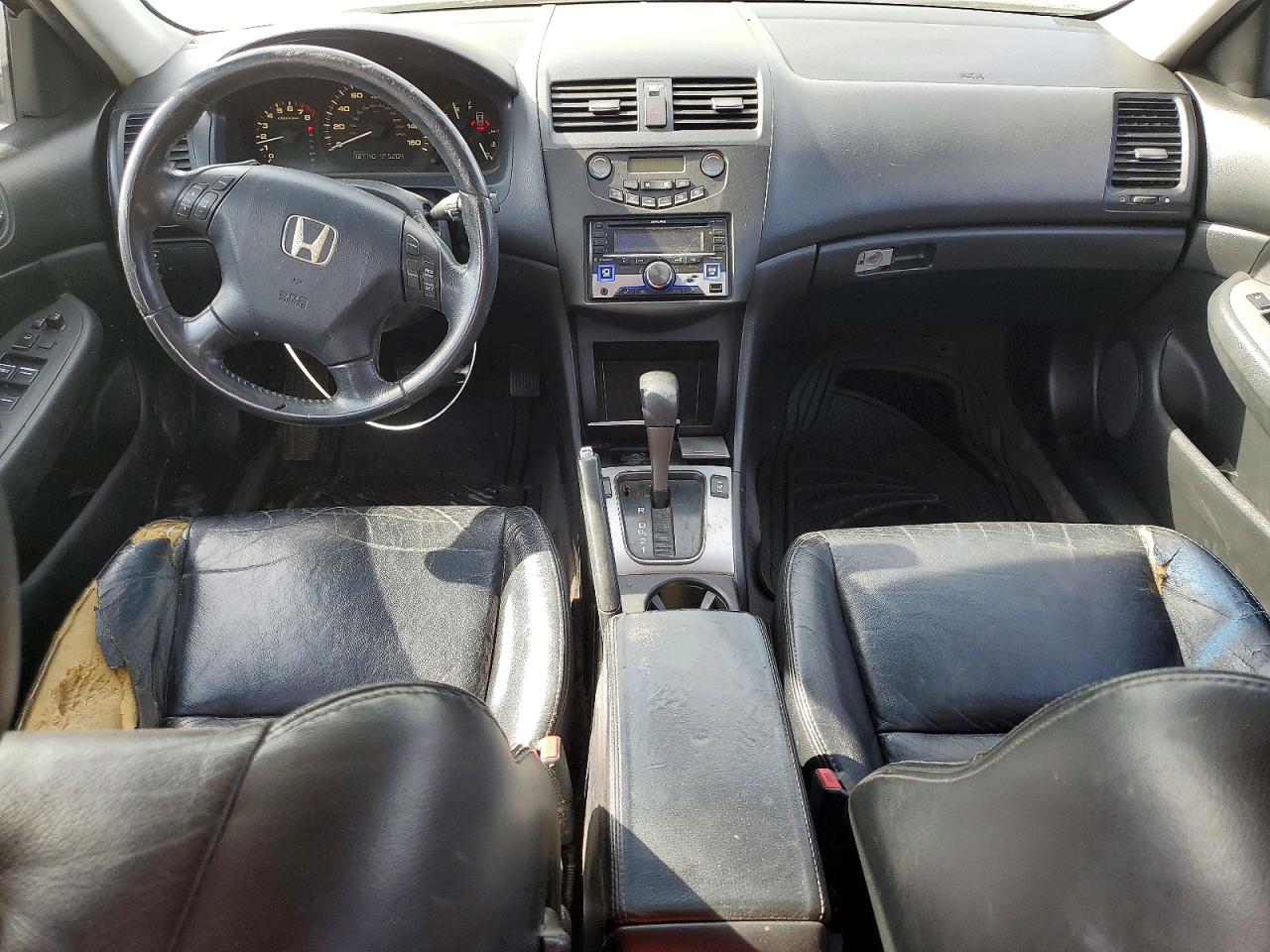 2006 Honda Accord Ex Silver vin: 1HGCM56866A095132