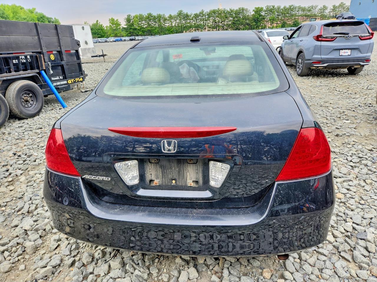 2006 Honda Accord Ex Black vin: 1HGCM56866A124709