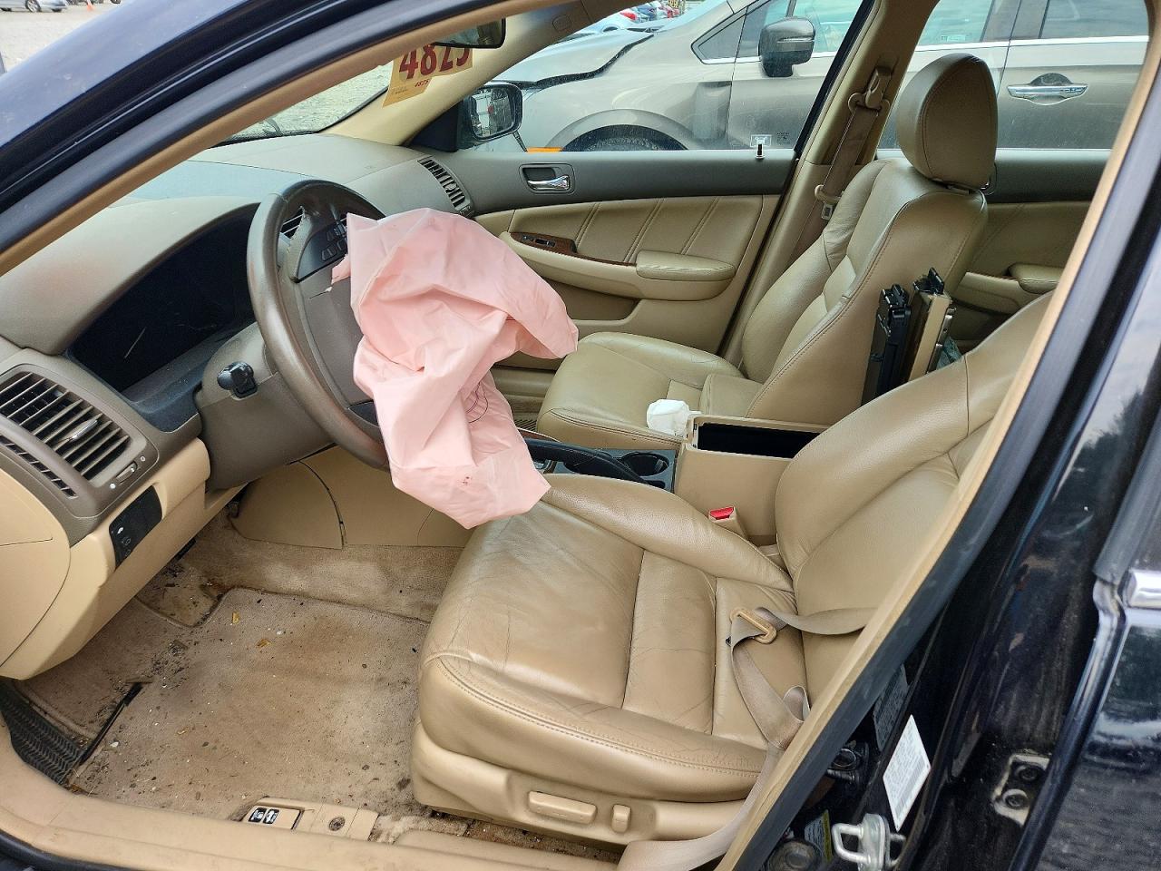 2006 Honda Accord Ex Black vin: 1HGCM56866A124709