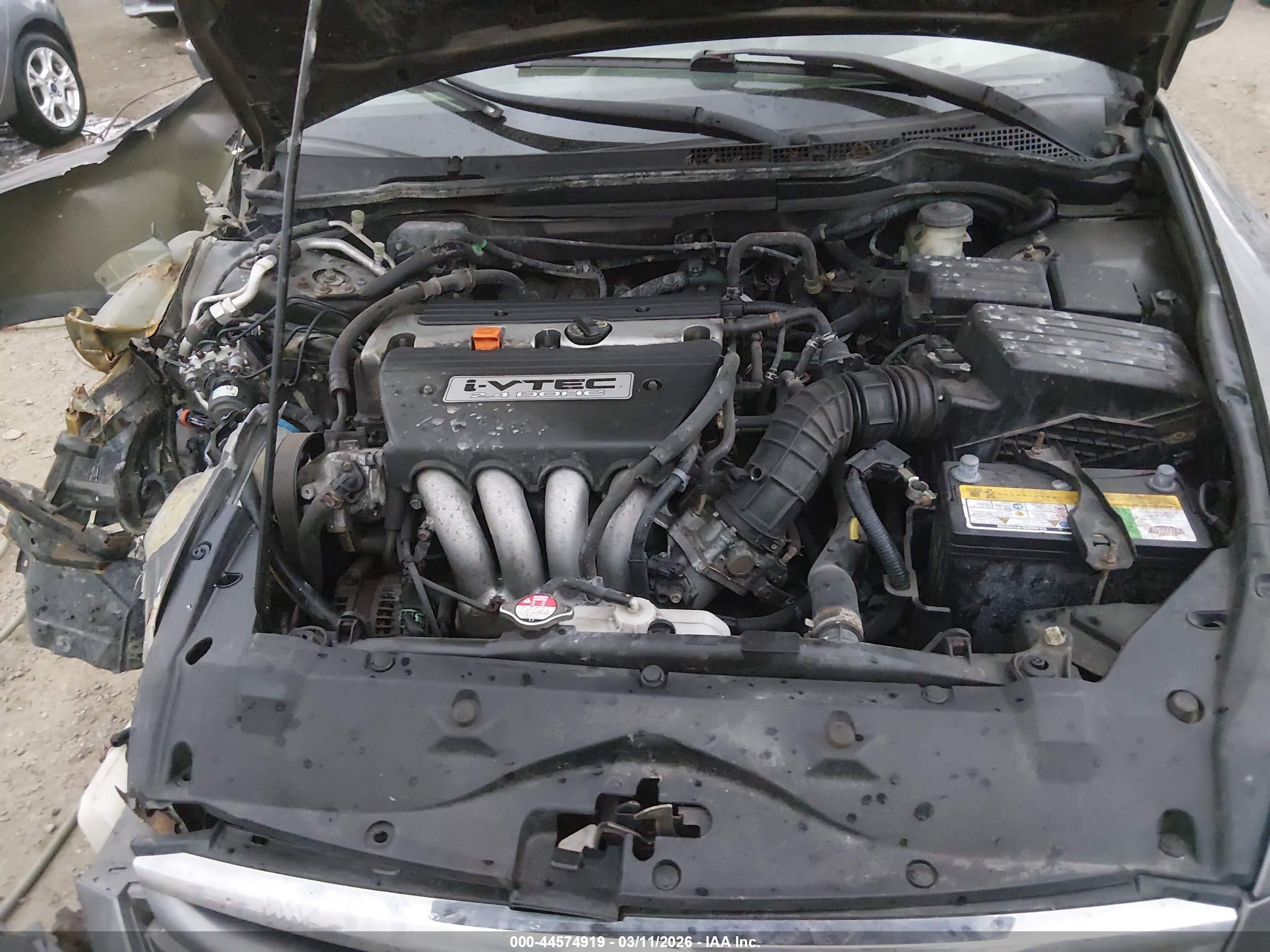 2006 Honda Accord 2.4 Ex Gray vin: 1HGCM56866A176745