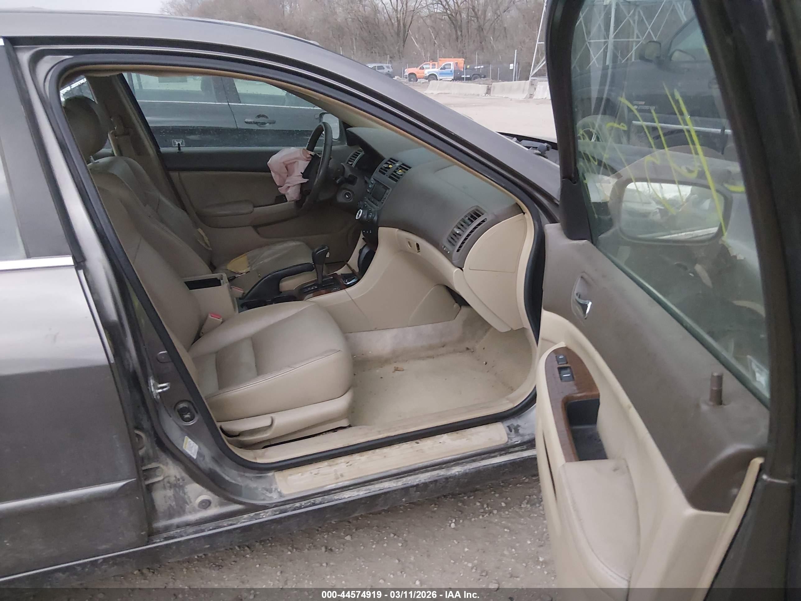 2006 Honda Accord 2.4 Ex Gray vin: 1HGCM56866A176745
