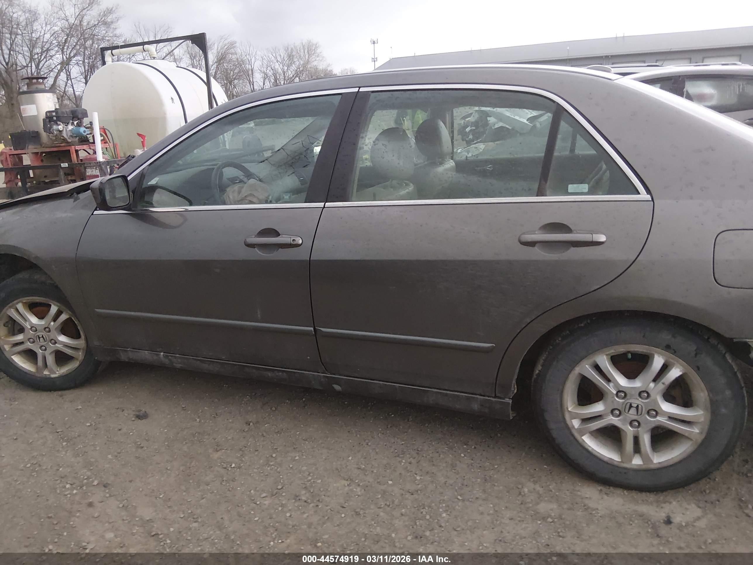 2006 Honda Accord 2.4 Ex Gray vin: 1HGCM56866A176745