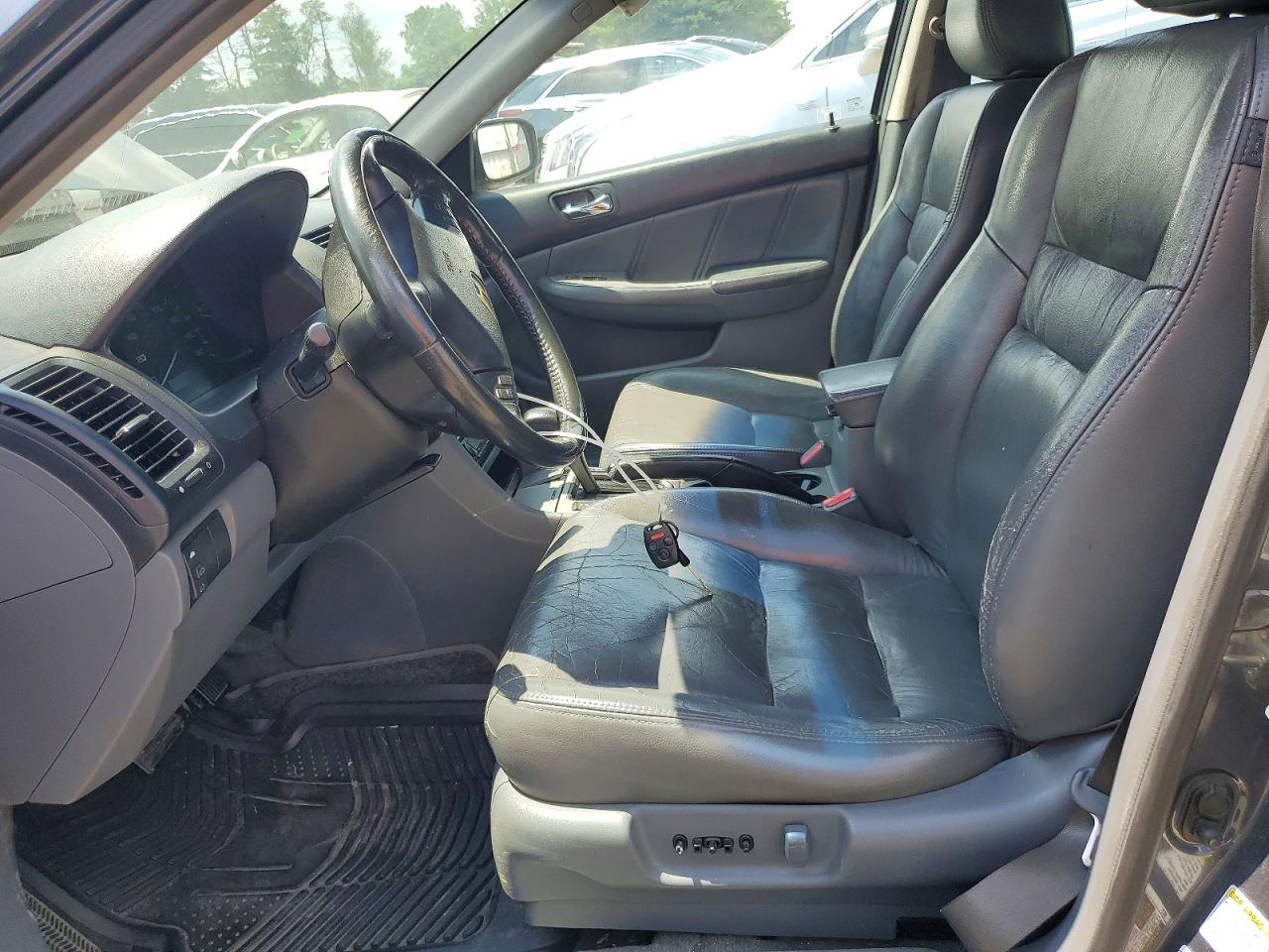 2007 Honda Accord Ex Blue vin: 1HGCM56867A031867