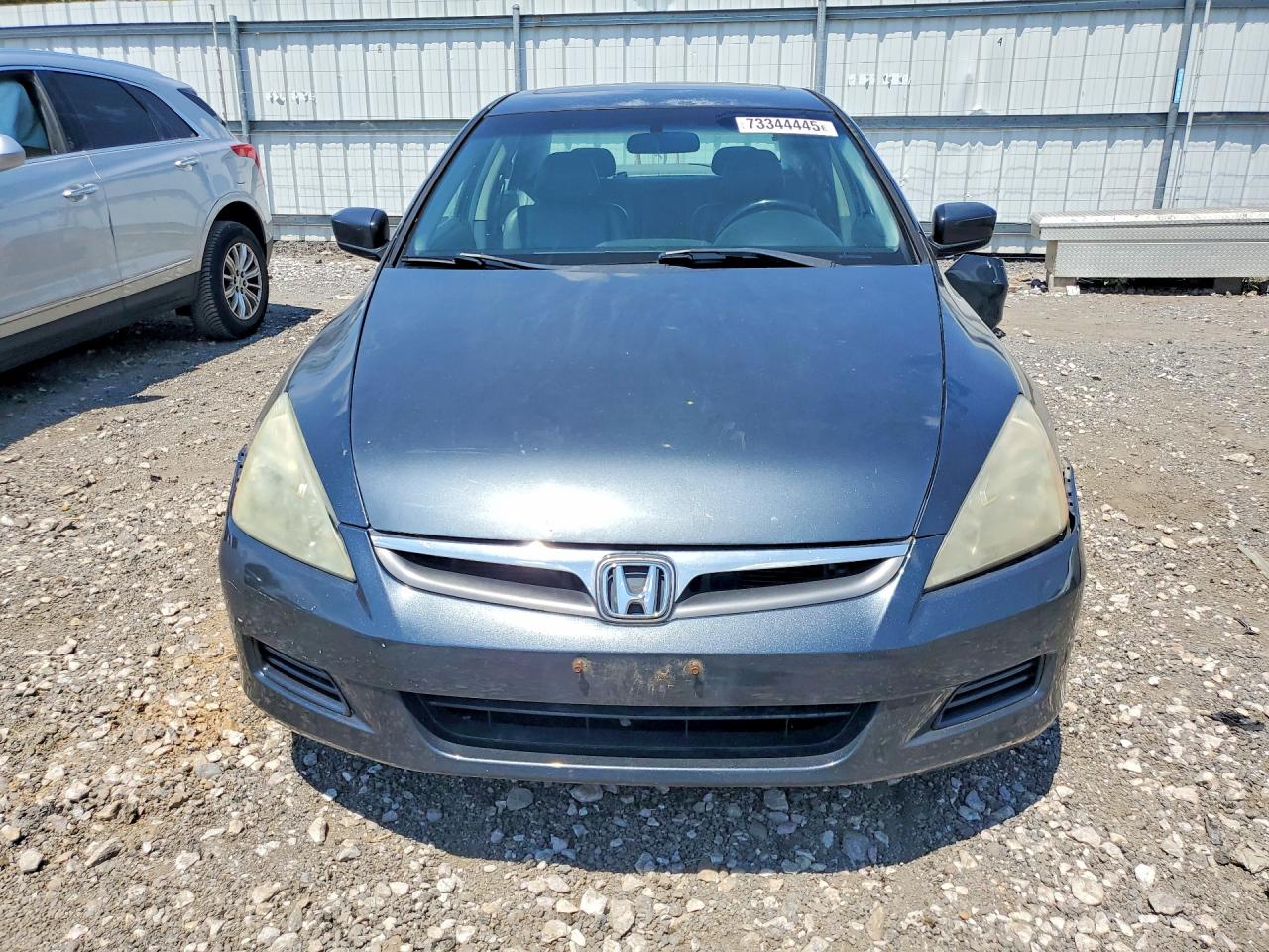 2007 Honda Accord Ex Blue vin: 1HGCM56867A031867