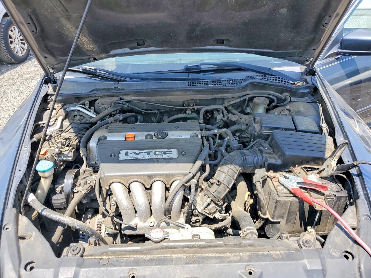 2007 Honda Accord Ex Blue vin: 1HGCM56867A031867