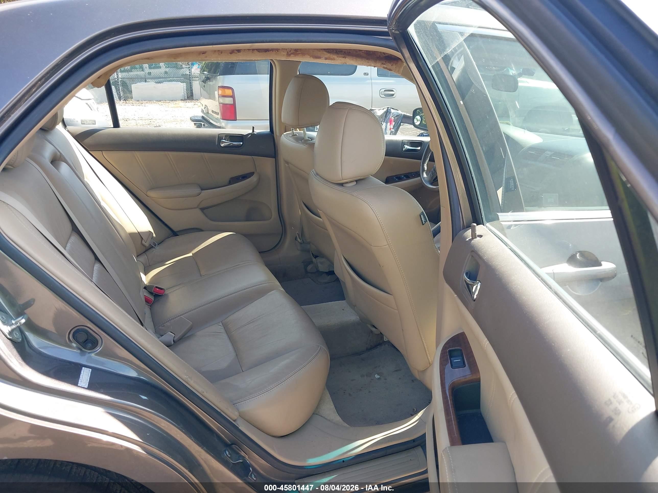 2007 Honda Accord 2.4 Ex Gray vin: 1HGCM56867A064917