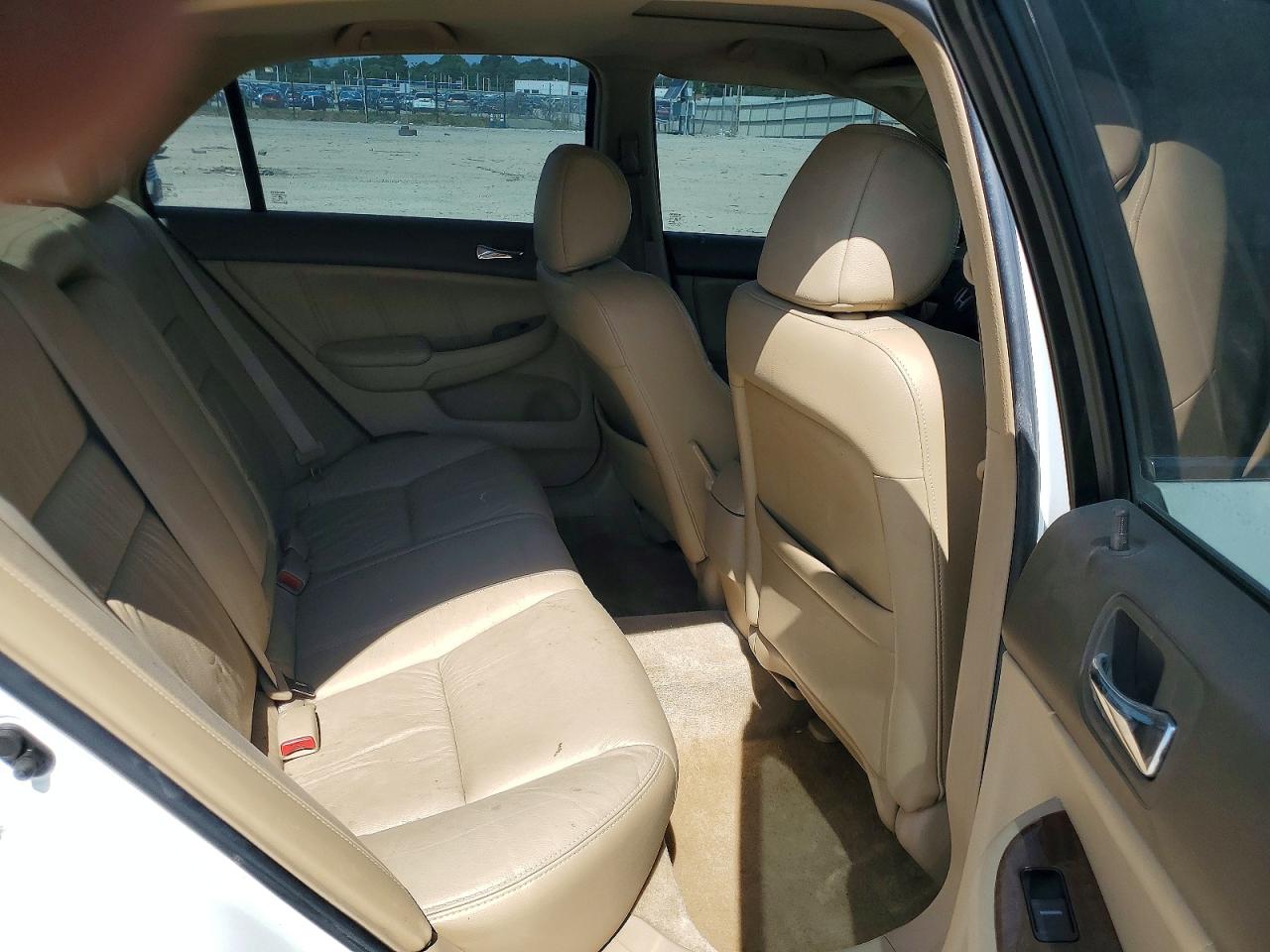 2007 Honda Accord Ex White vin: 1HGCM56867A096380