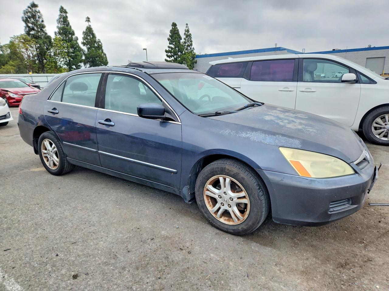 2007 Honda Accord Ex Charcoal vin: 1HGCM56867A103165