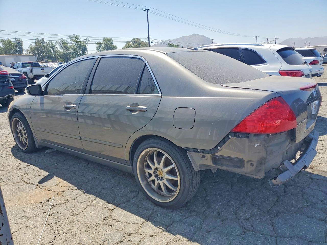 2007 Honda Accord Ex Charcoal vin: 1HGCM56867A117714