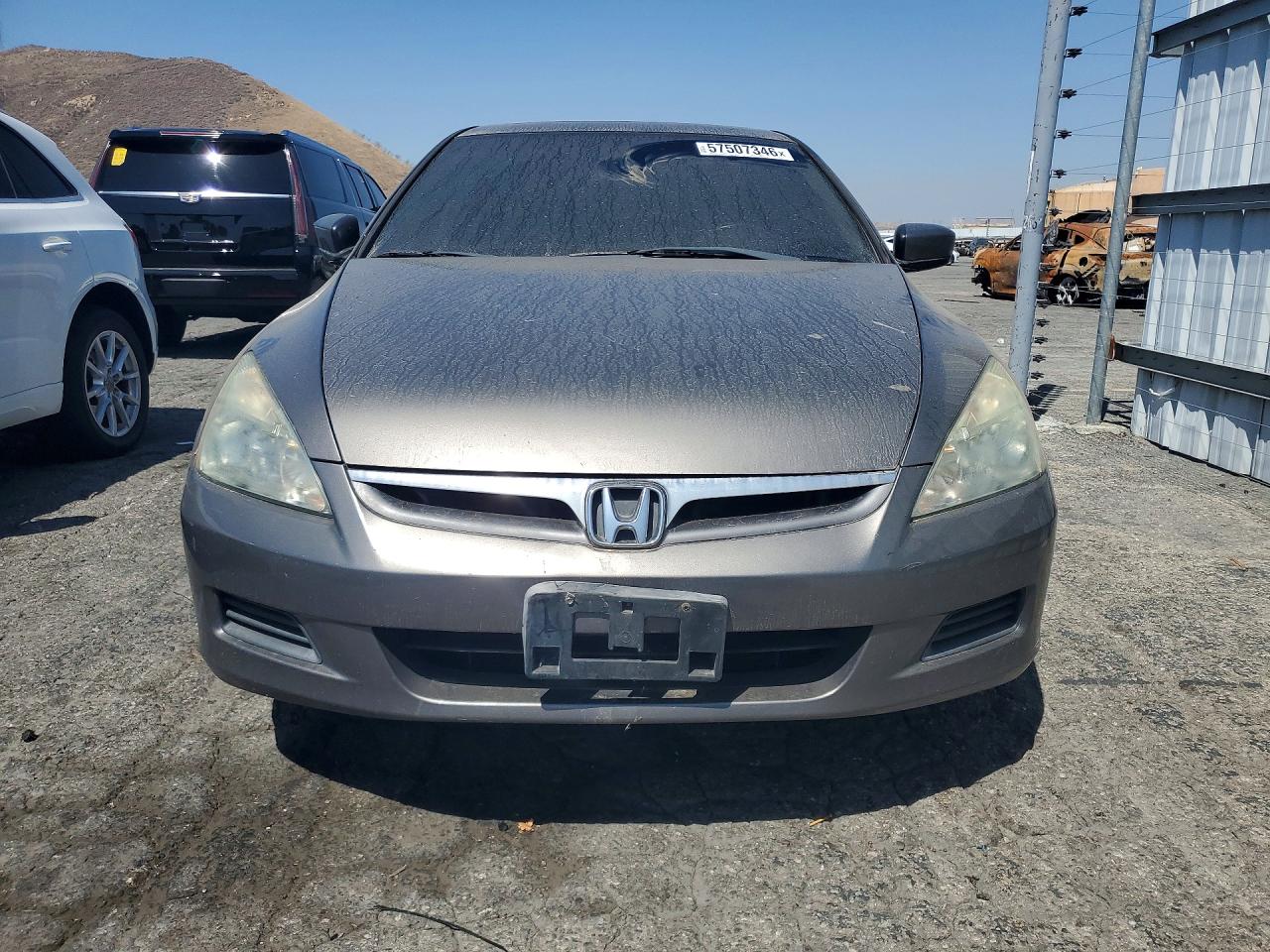 2007 Honda Accord Ex Charcoal vin: 1HGCM56867A117714