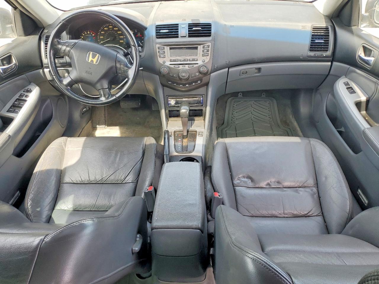 2007 Honda Accord Ex Silver vin: 1HGCM56867A124744