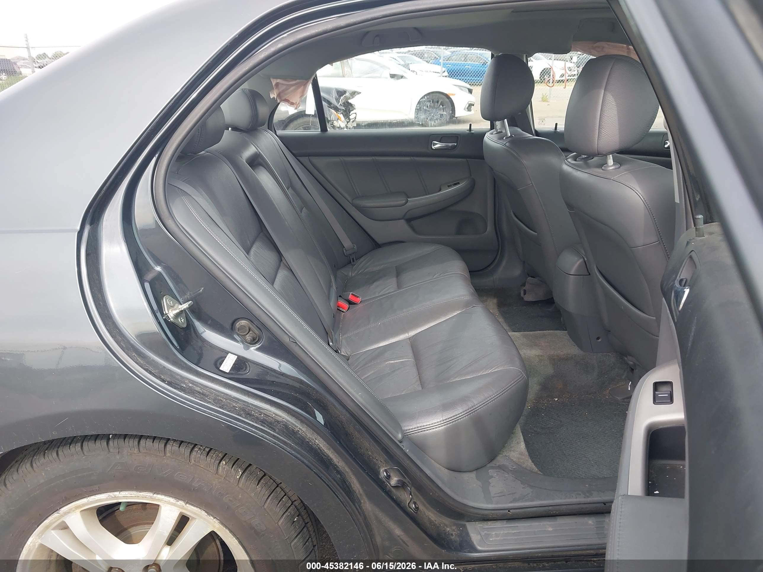 2007 Honda Accord 2.4 Ex Gray vin: 1HGCM56867A161566