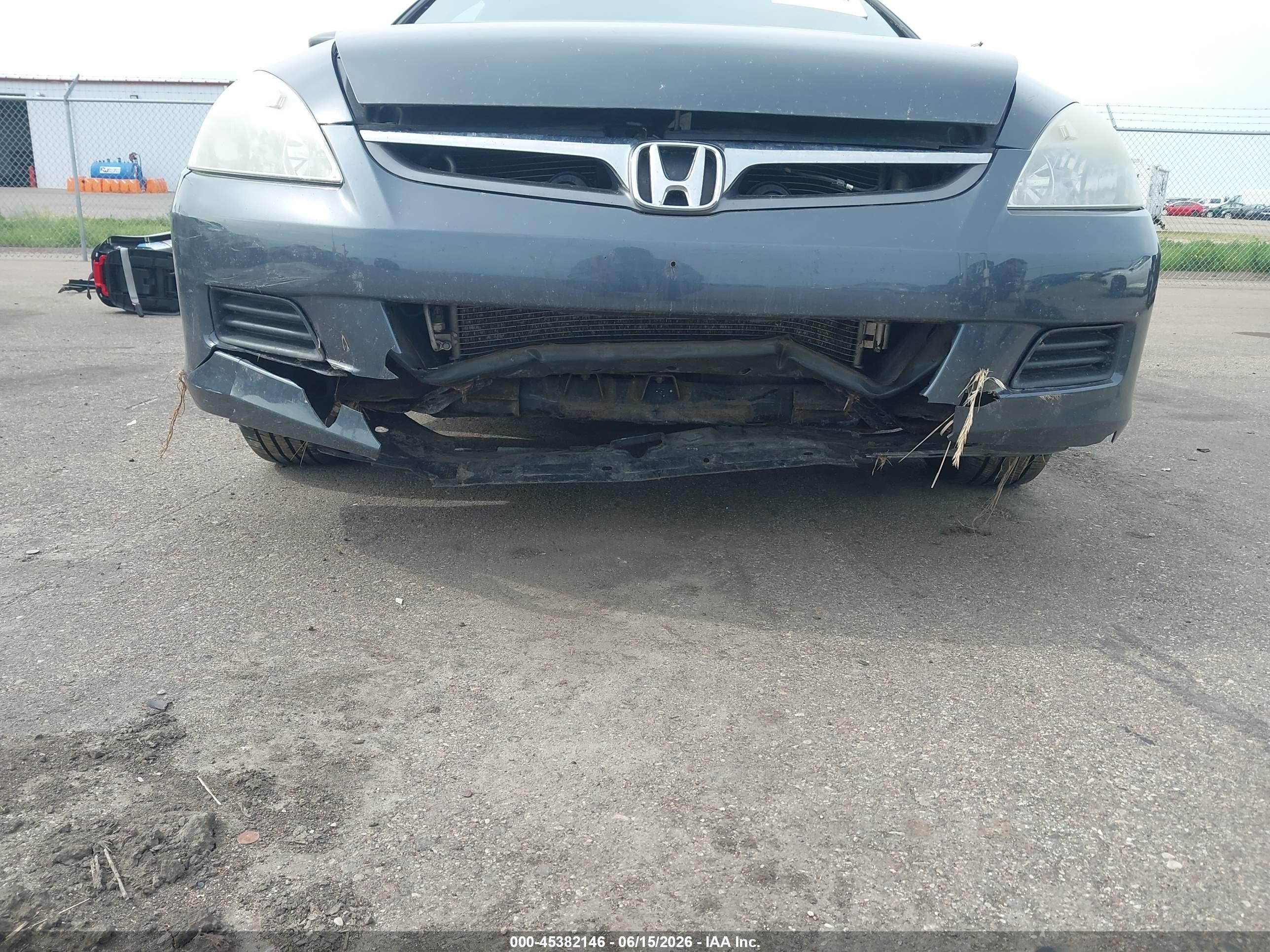 2007 Honda Accord 2.4 Ex Gray vin: 1HGCM56867A161566