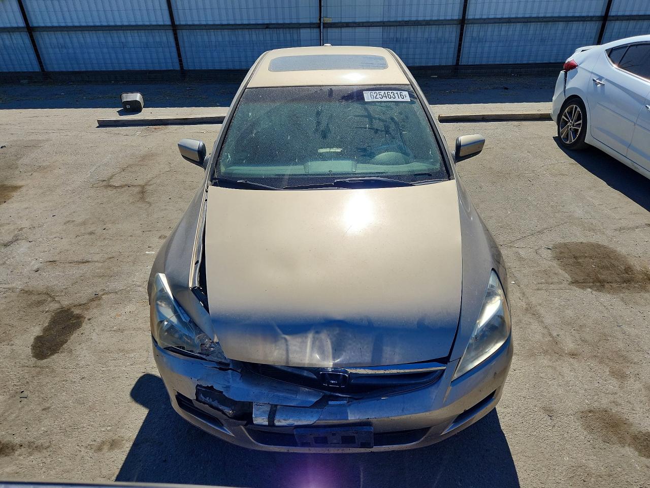 2007 Honda Accord Ex Gold vin: 1HGCM56867A179534