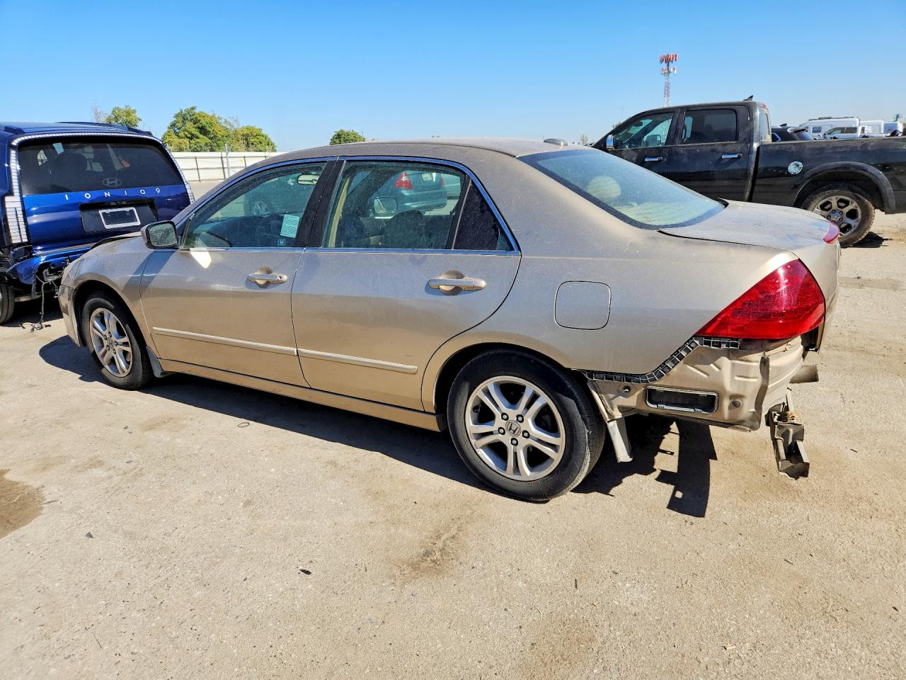 2007 Honda Accord Ex Gold vin: 1HGCM56867A179534