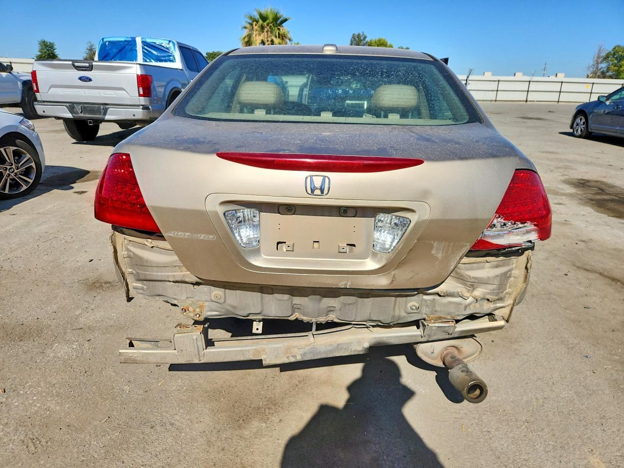2007 Honda Accord Ex Gold vin: 1HGCM56867A179534